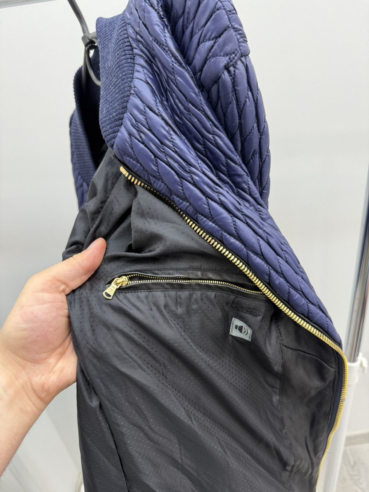 Dolce & Gabbana Dolce & Gabbana Diamond Quilted Nylon Jacket Size US M / EU 48-50 / 2 - 4 Thumbnail