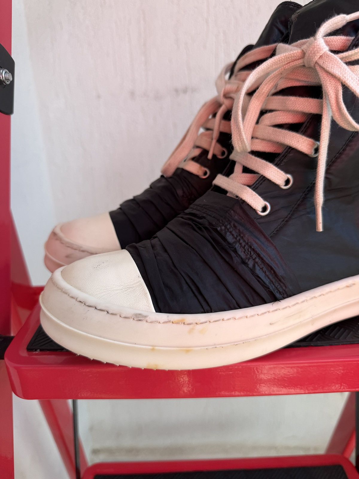 Rick Owens Drkshdw w14 Wrap hustler ramones Size US 8 / IT 38 - 4 Thumbnail