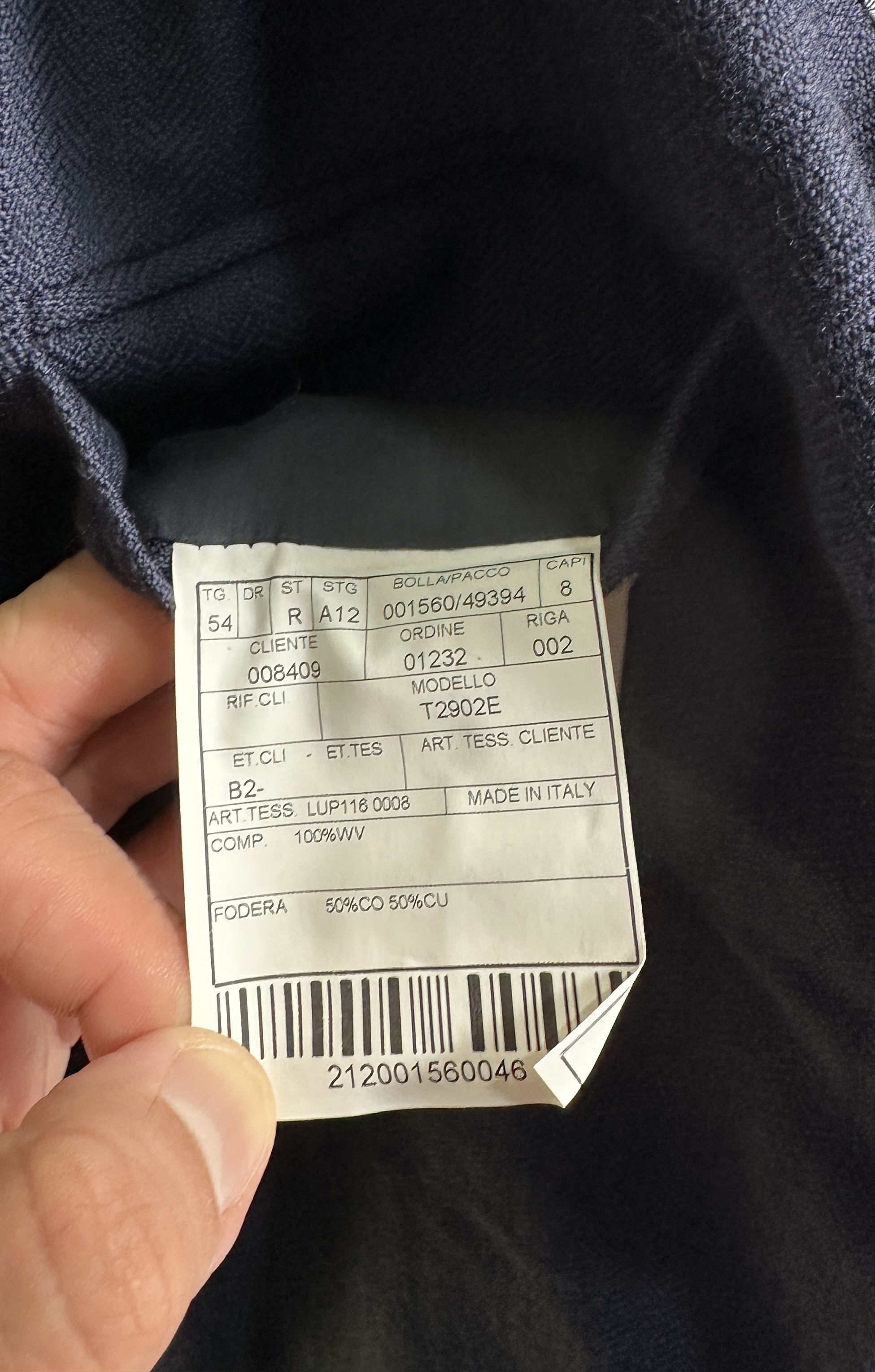 Boglioli Blue Striped Dover Blazer Size 54R - 7 Thumbnail
