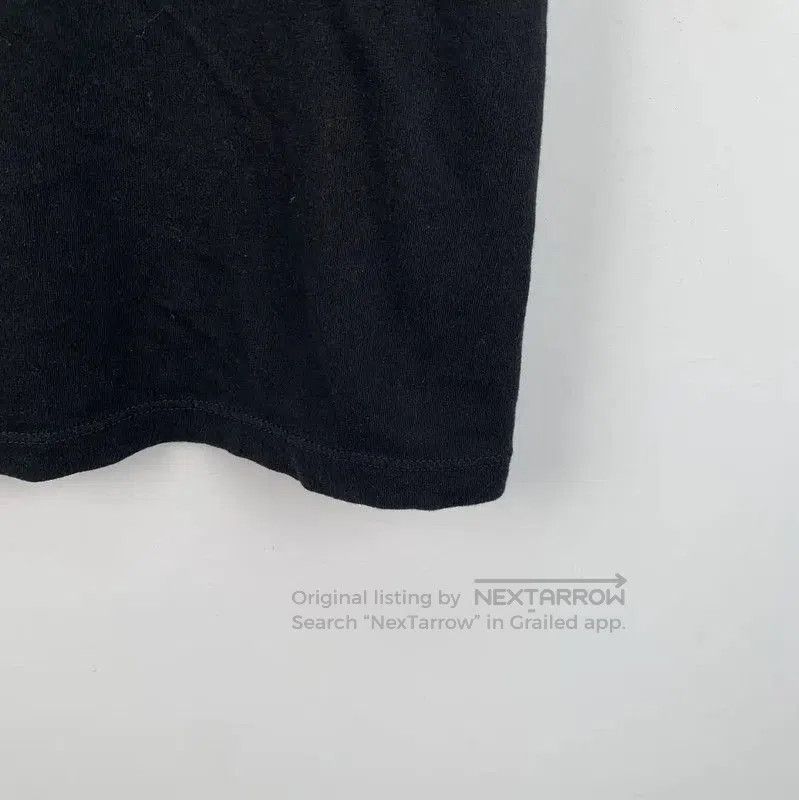 Yves Saint Laurent YSL Black Cotton Tee with Graphic Print . Size L / US 10 / IT 46 - 4 Thumbnail