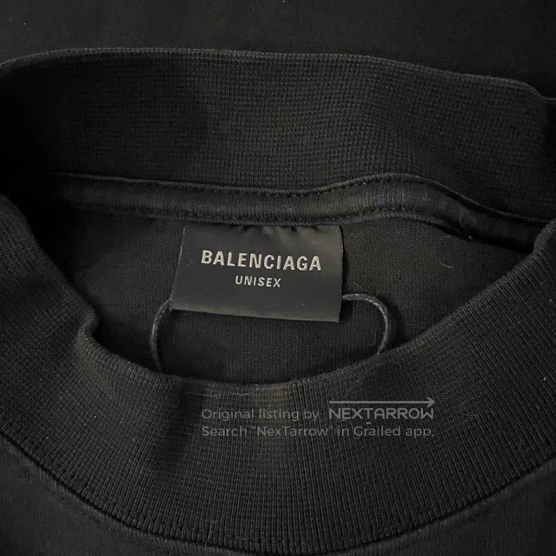 Balenciaga Balenciaga Letter printed short sleeve Size US S / EU 44-46 / 1 - 3 Thumbnail