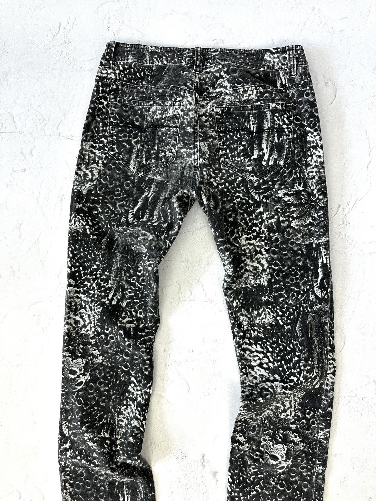 Diesel × Vintage Y2K Diesel Vintage Printed Women’s Jeans Pants Size 28" / US 6 / IT 42 - 9 Thumbnail