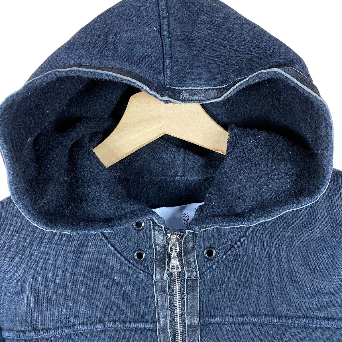 Japanese Brand MADE IN JAPAN OSSA MONDO SHEEP SKIN HOODIE Size US S / EU 44-46 / 1 - 3 Thumbnail