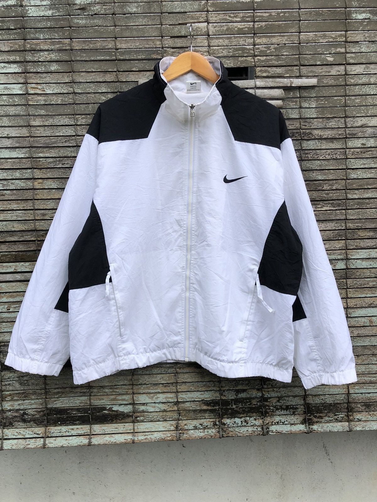 Japanese Brand Vintage Nike Colour Block Fullzipper Light Jacket Size US XL / EU 56 / 4 - 2 Thumbnail