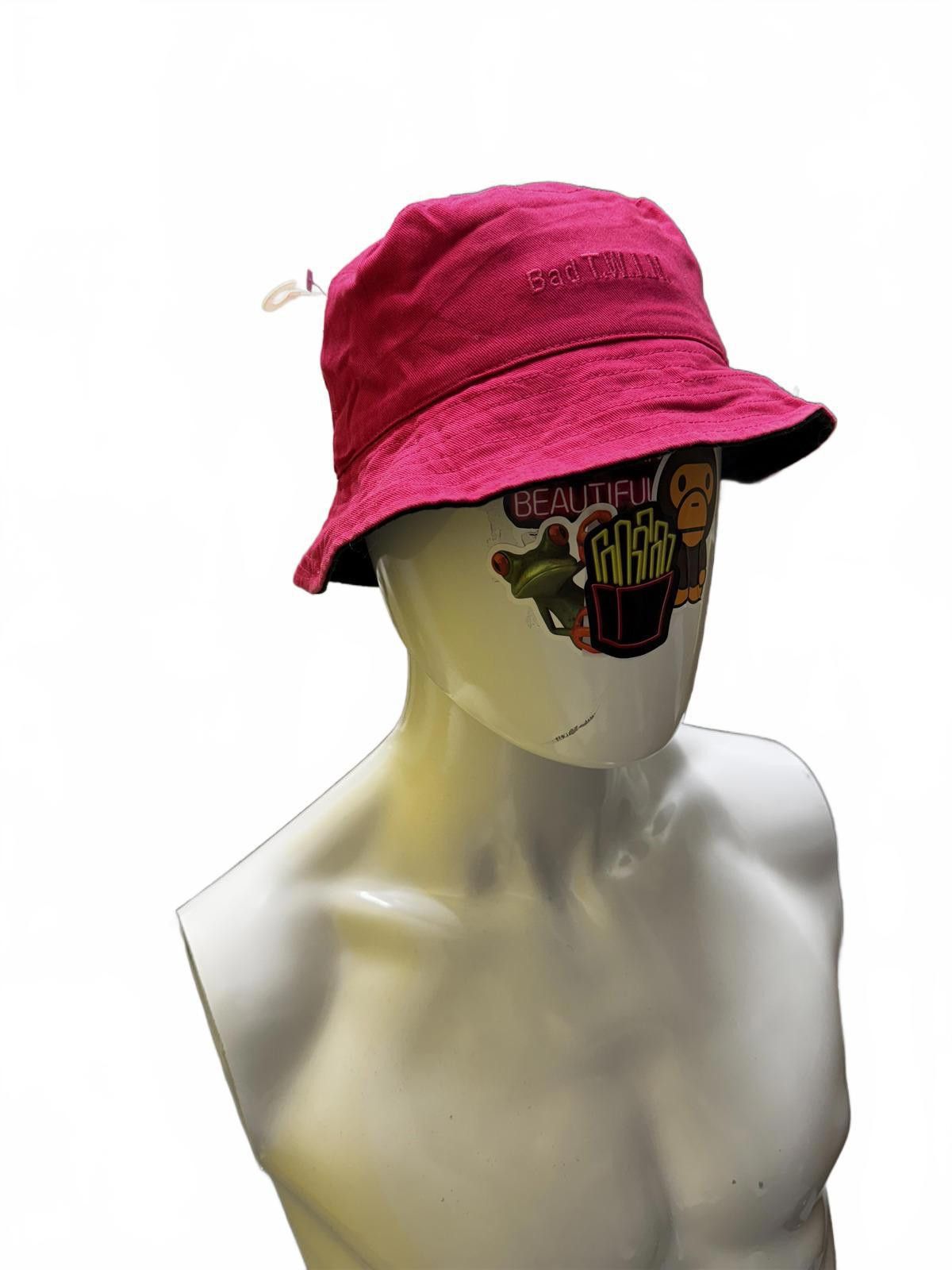Unknown London Pink Bucket Hat Size ONE SIZE - 3 Thumbnail