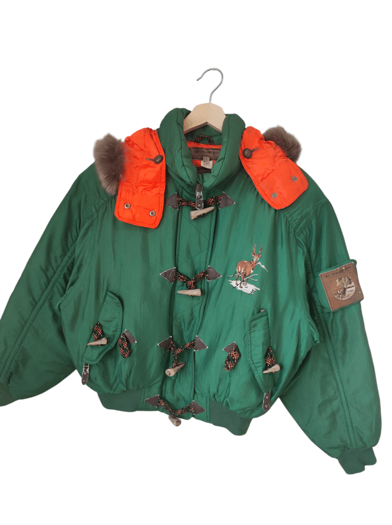 If Six Was Nine × Le Grande Bleu (L.G.B.) × Vintage Phenix Ski Wear Snow Winter Phenix Spirit of wilderness Deer Size US L / EU 52-54 / 3 - 2 Thumbnail