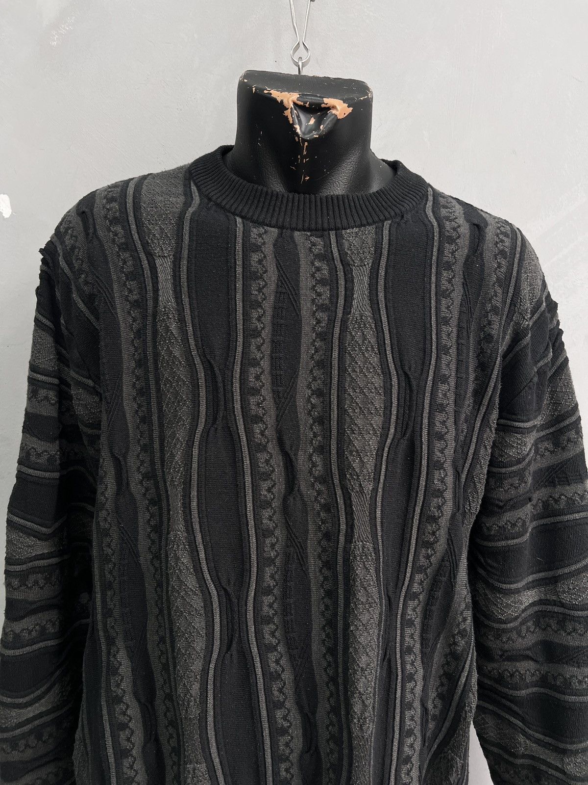 Coogi Kable knitted coogi hype style Australian sweater y2k Size US M / EU 48-50 / 2 - 2 Thumbnail