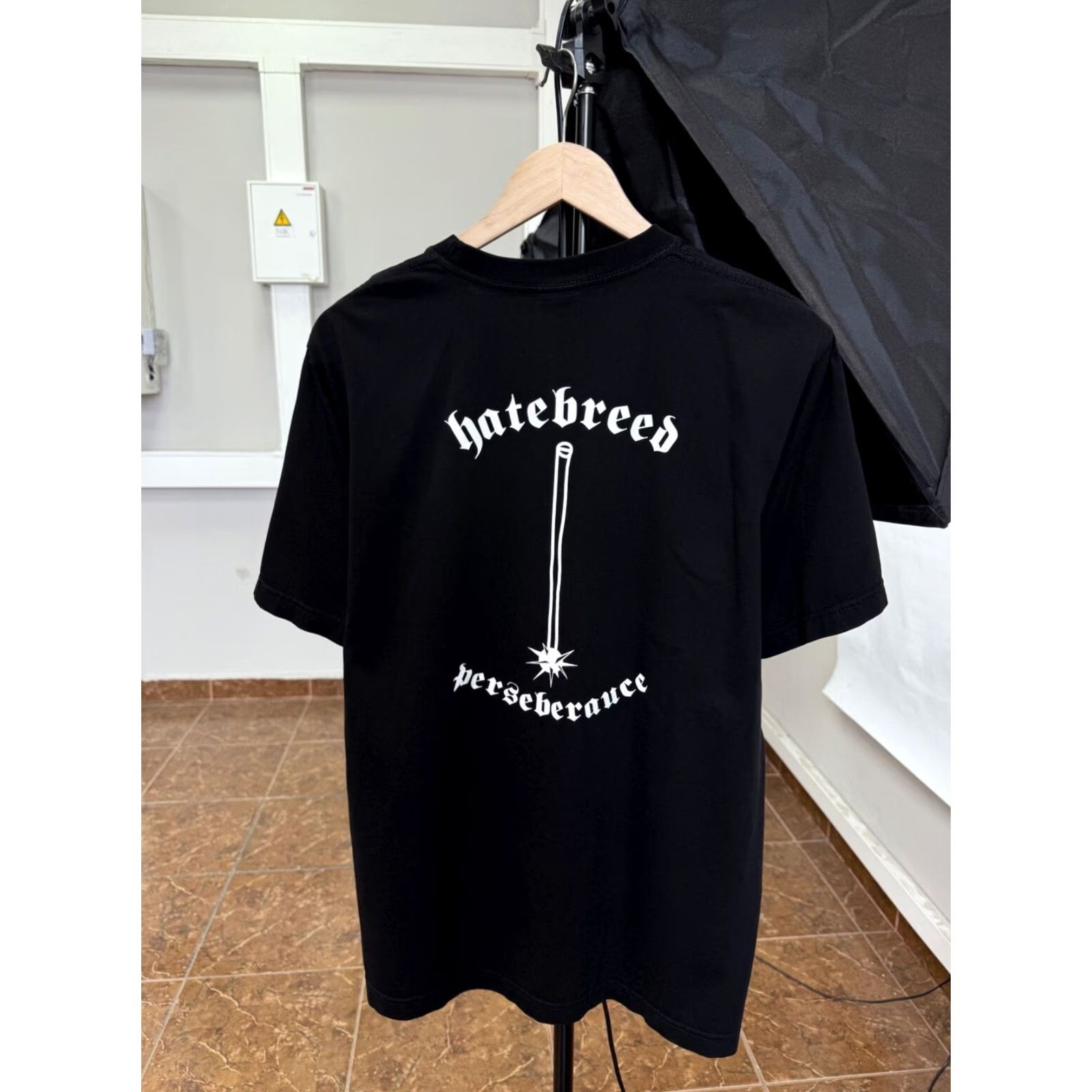 Vintage Hatebreed Perseverance American Metalcore Band T-Shirt L Black Mens T-Shirt Y2K Size US L / EU 52-54 / 3 - 2 Thumbnail