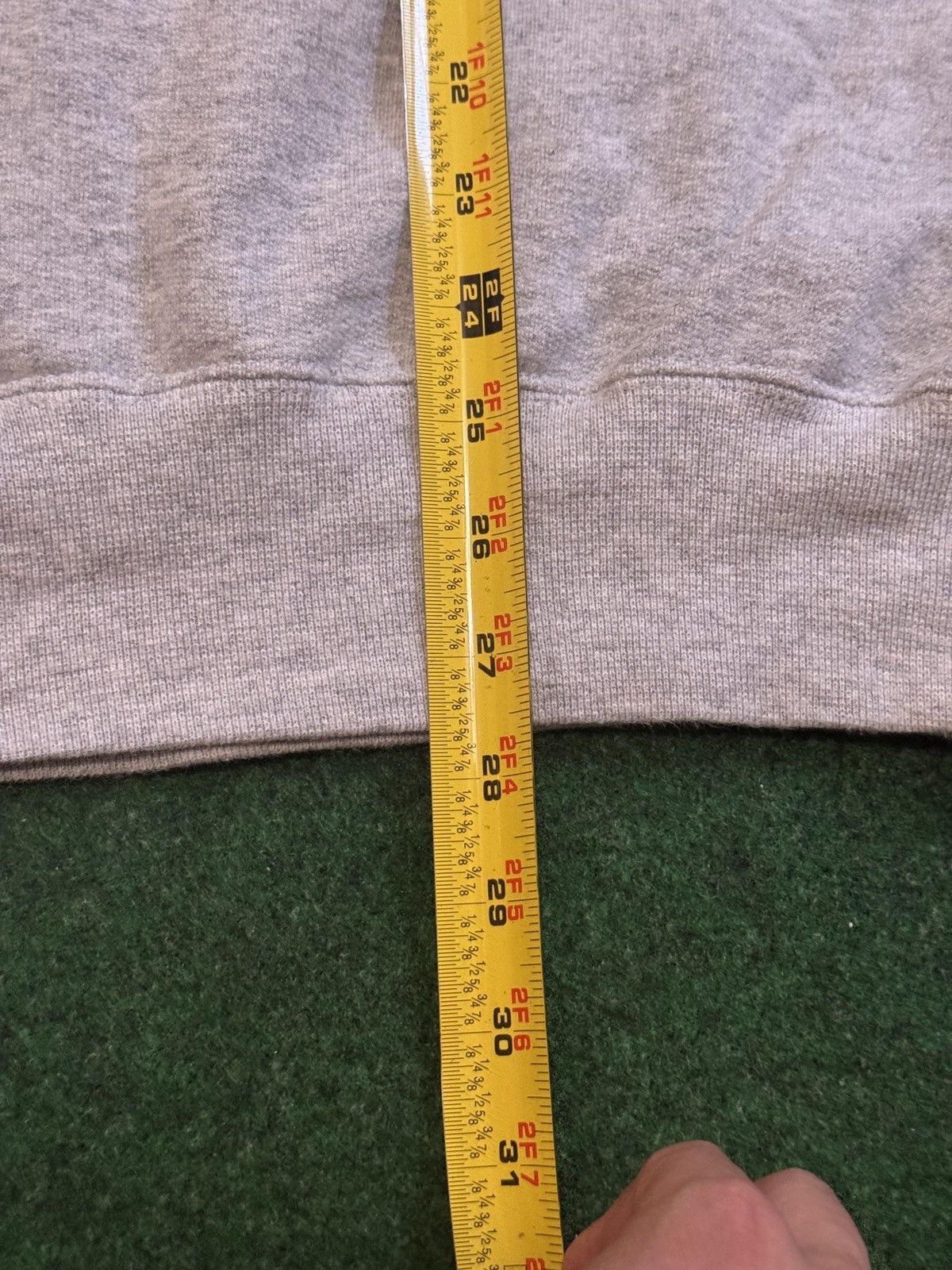 Russell Athletic Vintage 90s Russell Athletic Gray Minimalist Sweatshirt Size US L / EU 52-54 / 3 - 7 Thumbnail