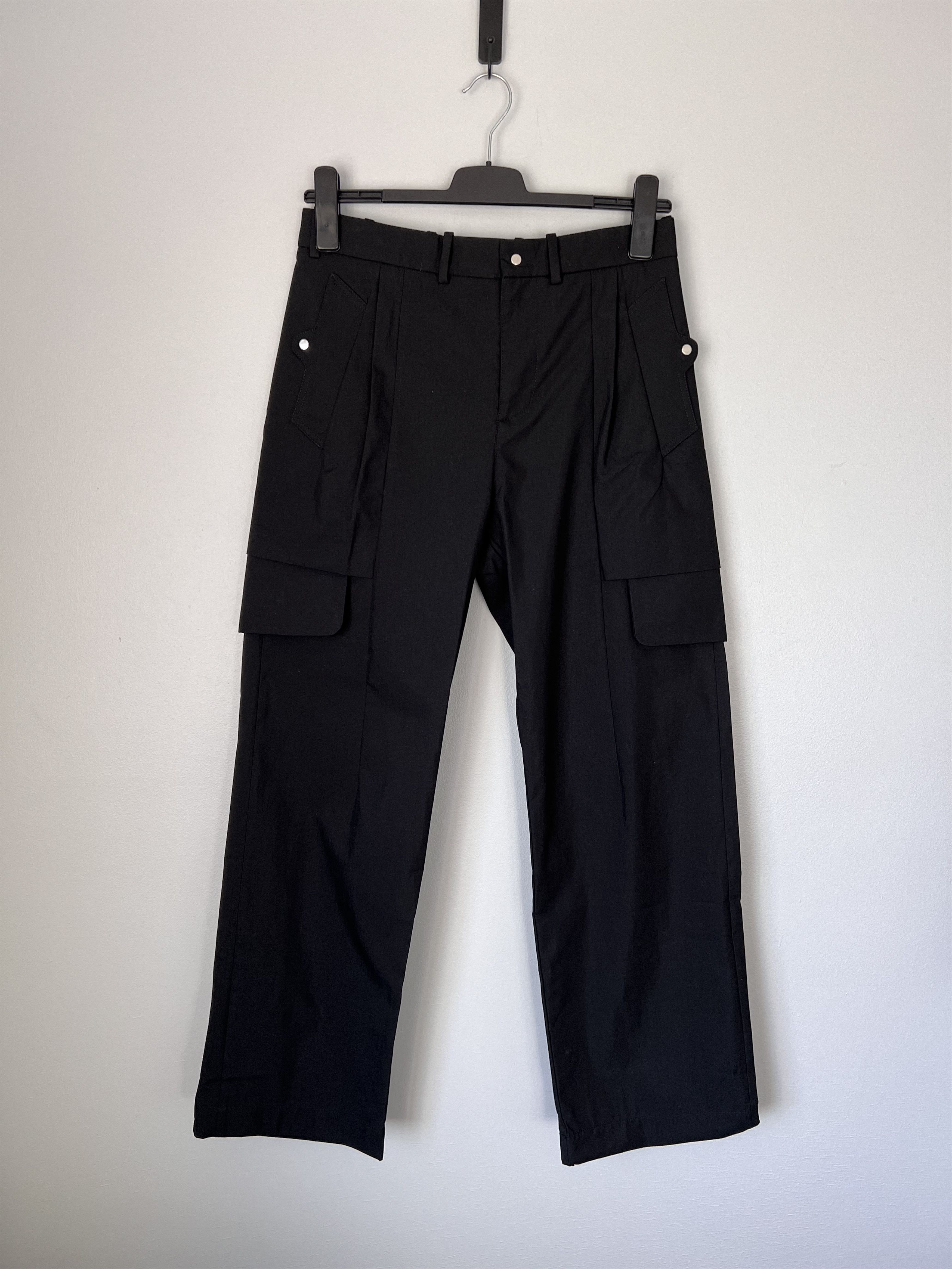 Pre-owned J L A L Jlal Periph Cargo Pants In Black