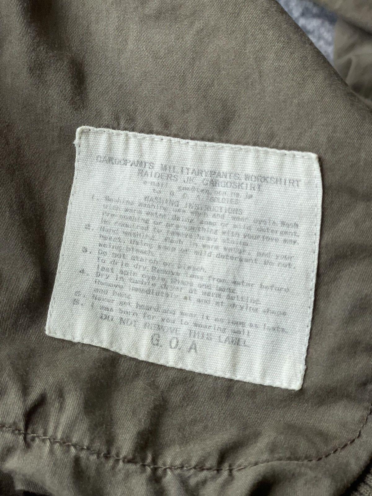 GOA Vintage GOA Parachute Cargo Pants Size US 32 / EU 48 - 8 Thumbnail