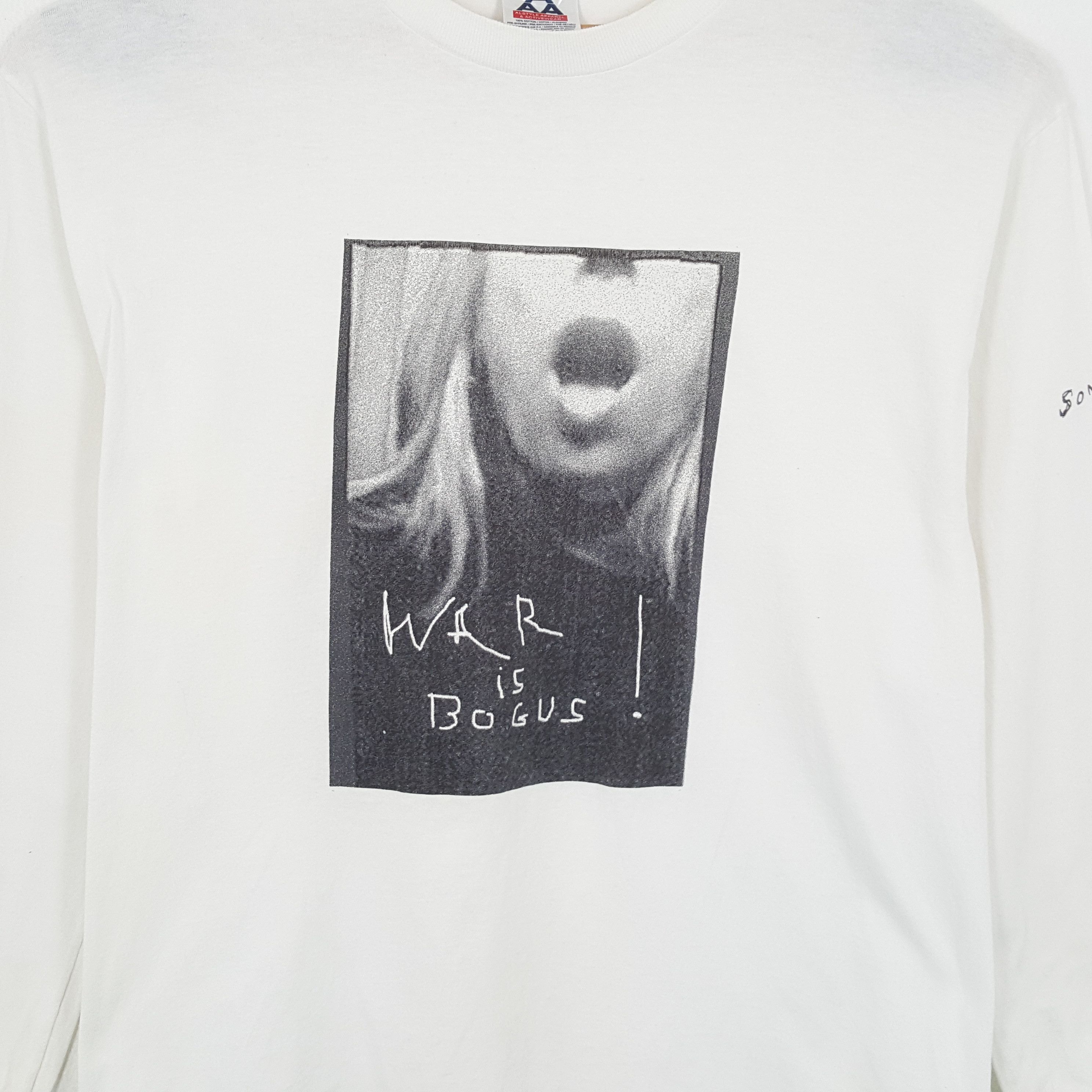 Band Tees × Vintage Vintage SONIC YOUTH American Rock Band Long Sleeve T-Shirts Size US L / EU 52-54 / 3 - 2 Thumbnail