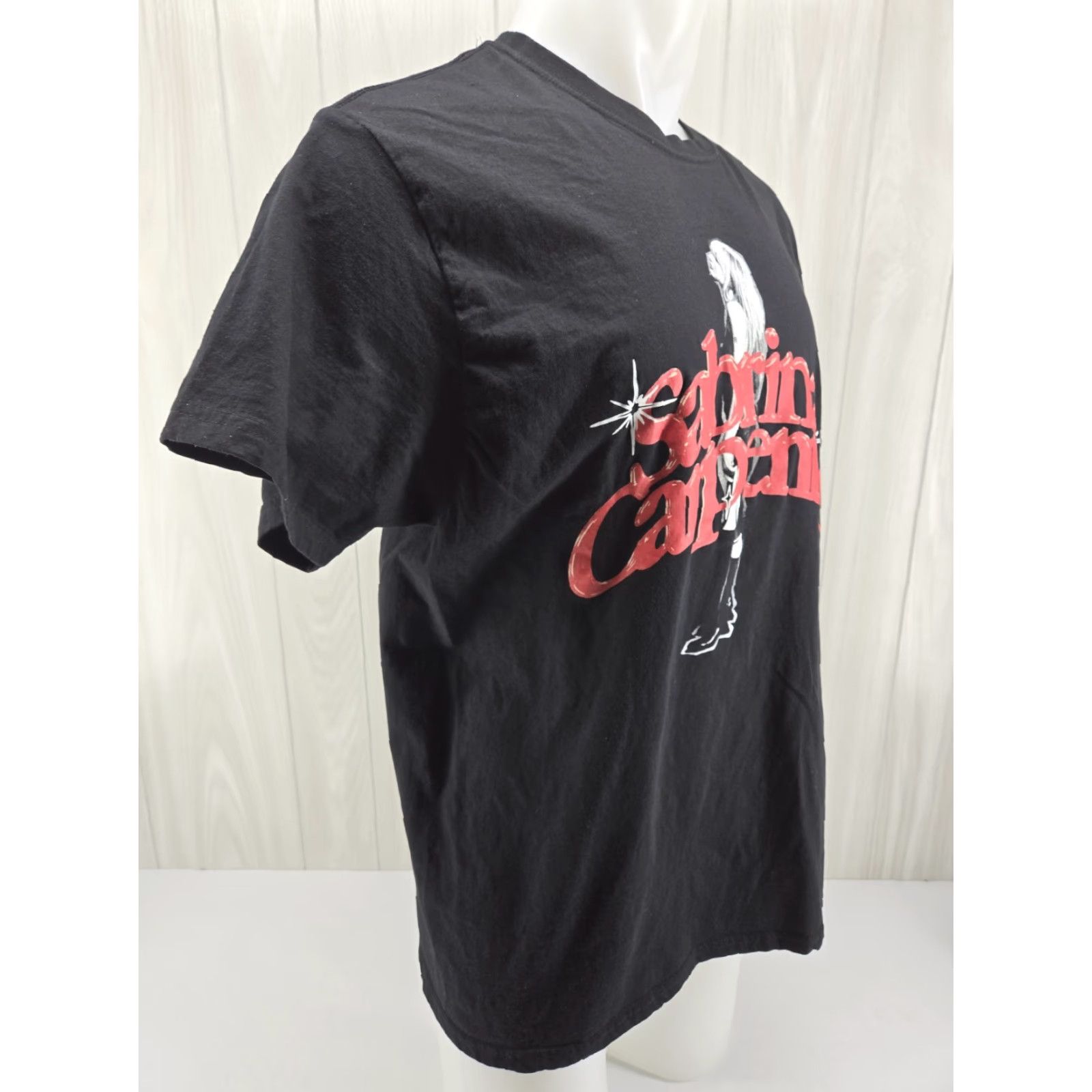 Vintage VINTAGE Sabrina Carpenter Shirt 2XL Black T-Shirt Men Music Tour Merch Short Sleeve Logo Official 2000s? Size US XXL / EU 58 / 5 - 5 Thumbnail