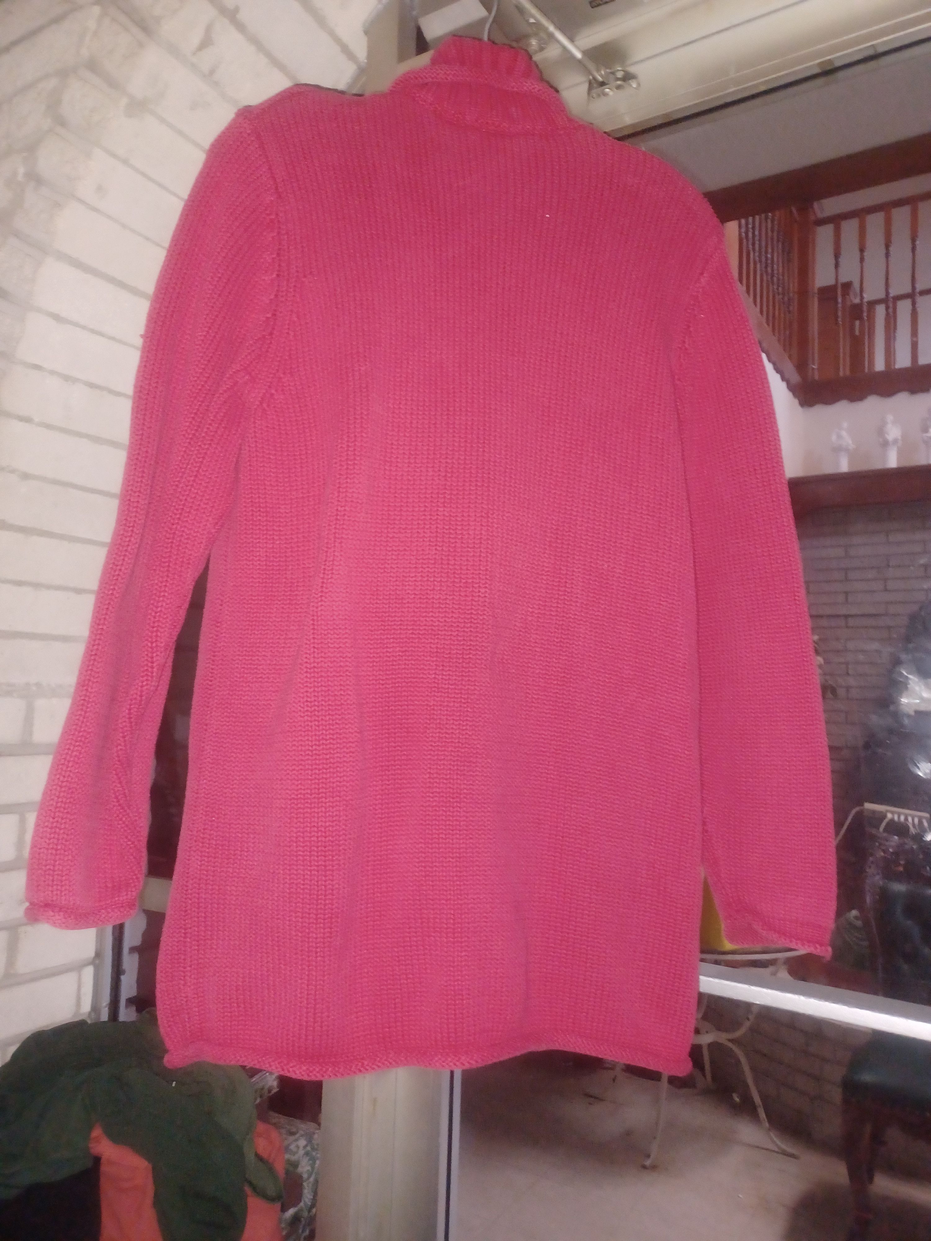 Other Cherokee Women's Cardigan Sweater XL Red Size XL / US 12-14 / IT 48-50 - 2 Thumbnail