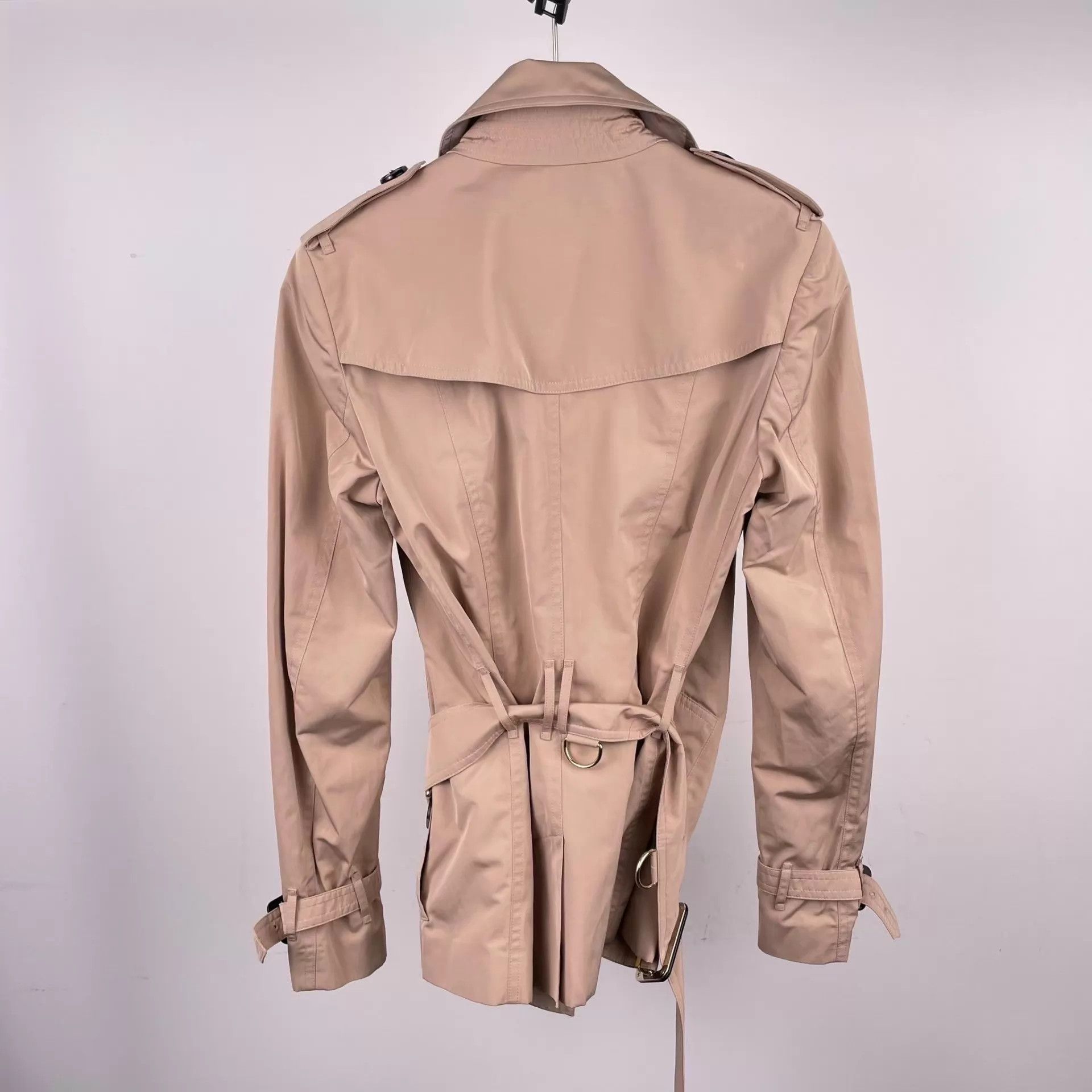 Burberry Burberry Trench Coat Pink A Grade No Accessories Size XS / US 0-2 / IT 36-38 - 2 Thumbnail