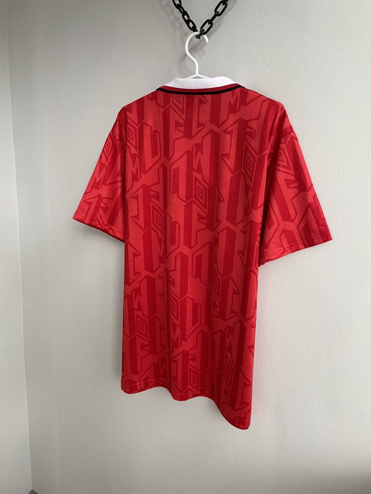 Vintage MANCHESTER UNITED 1992 1993 1994 Reissue Fotbal Shirt Jersey Size US XL / EU 56 / 4 - 11 Thumbnail