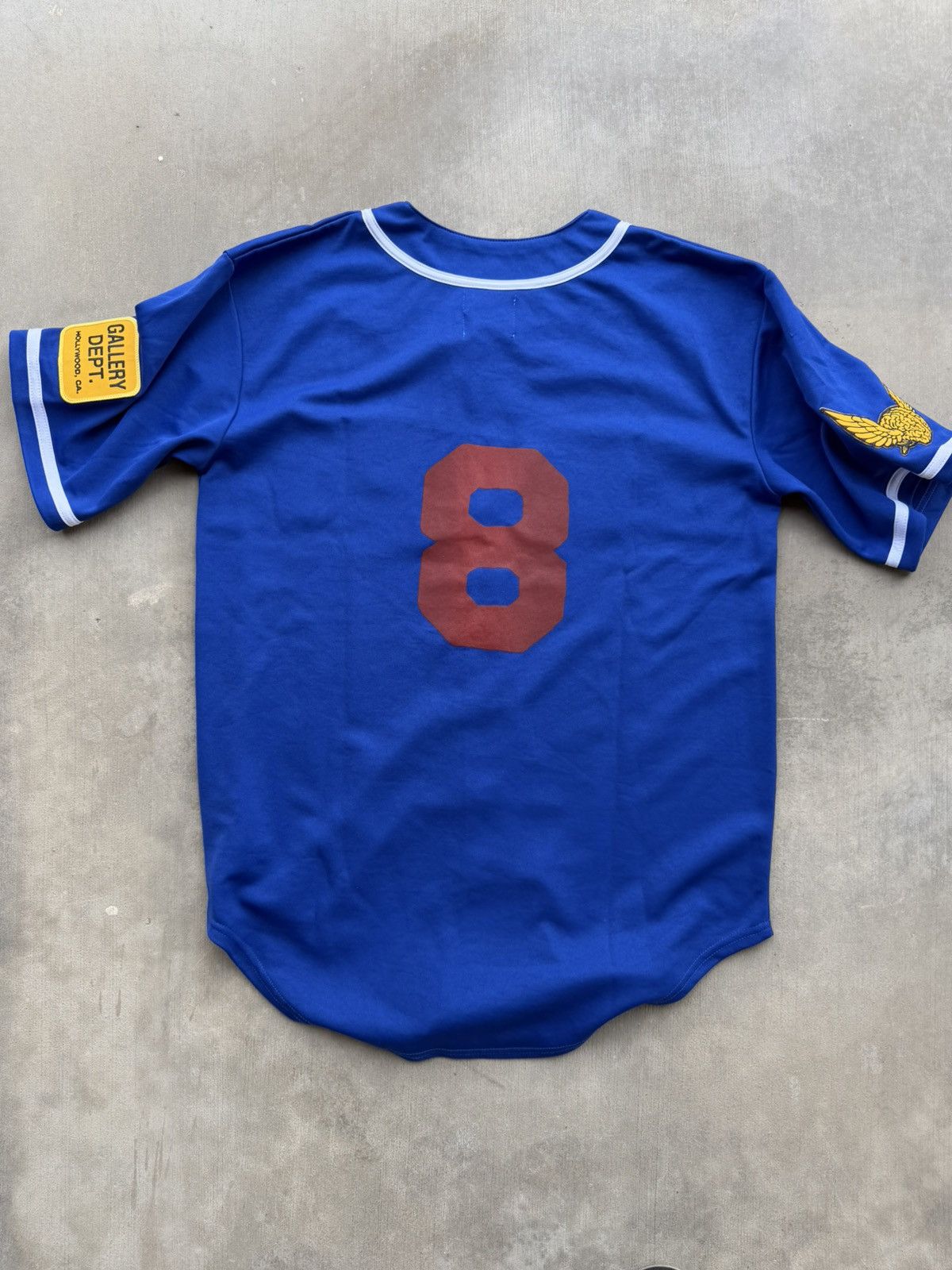 Gallery Dept. Gallery Dept. Echo Park Baseball Jersey – Navy Blue Large Size US L / EU 52-54 / 3 - 7 Thumbnail