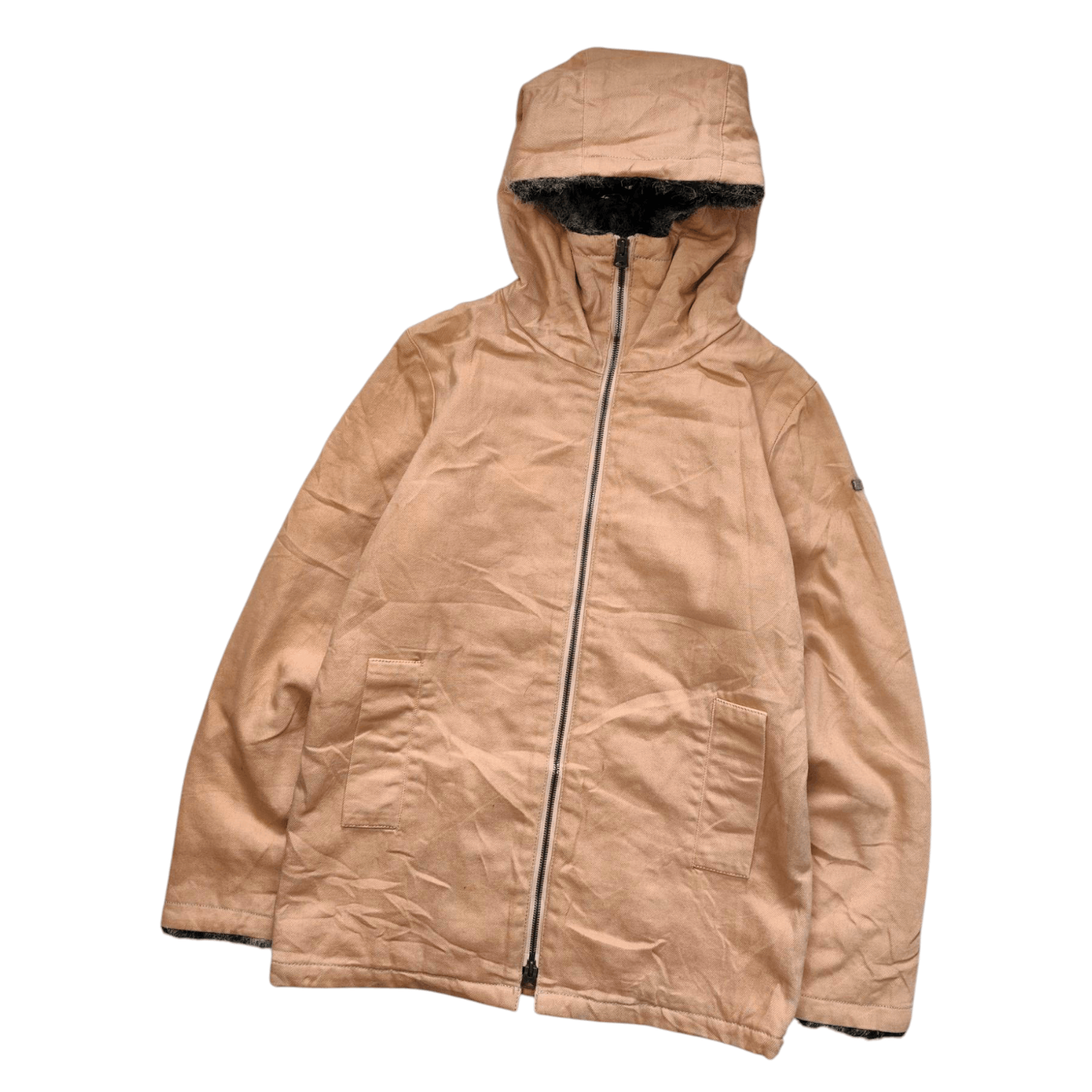 Bape BAPY by BAPE Fur Inner Canvas Hoodie Jacket Size M / US 6-8 / IT 42-44 - 2 Thumbnail