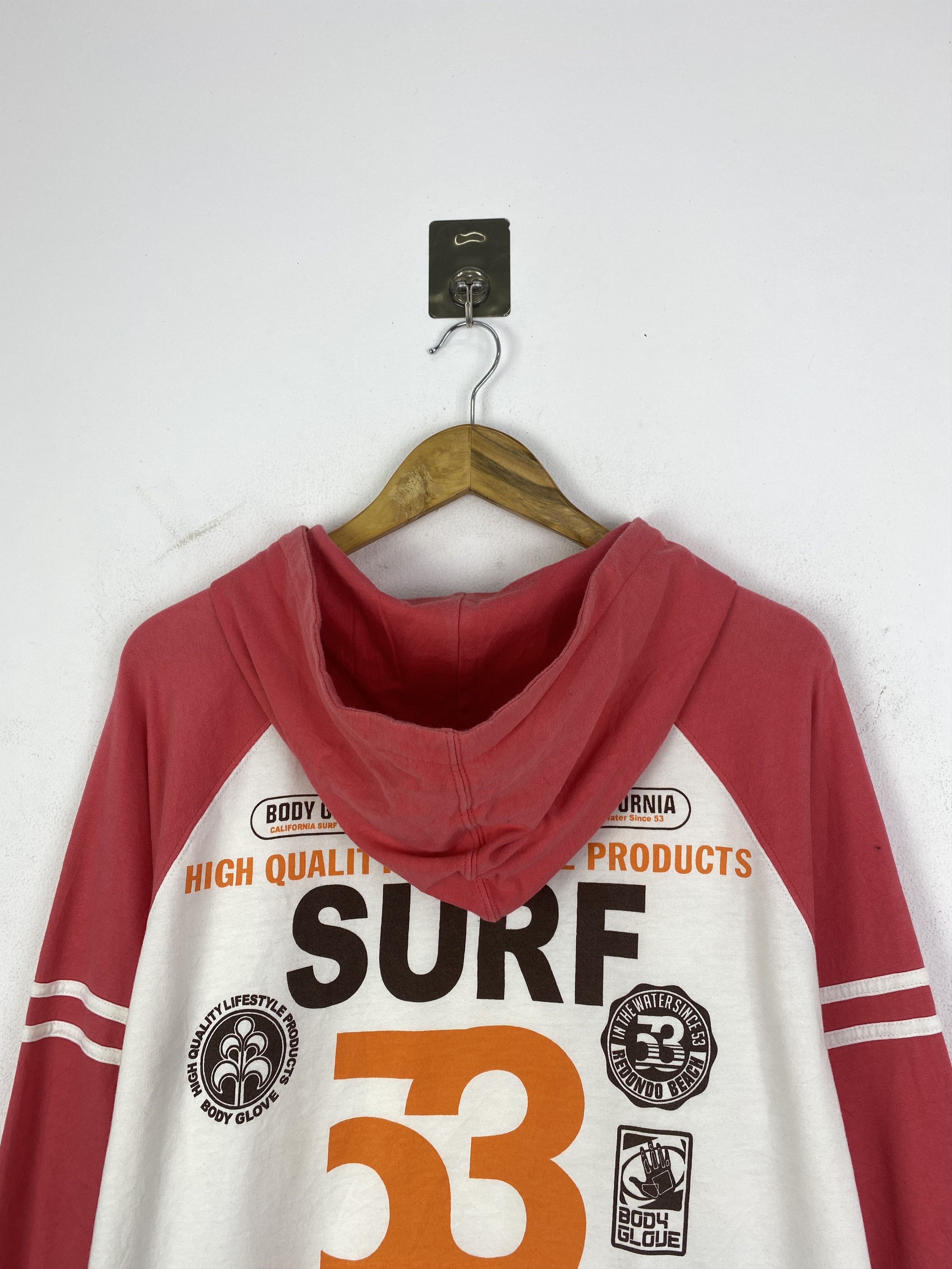 Body Glove Vintage Body Glove Surf Pullover Hoodie SH0237 Size US L / EU 52-54 / 3 - 4 Thumbnail