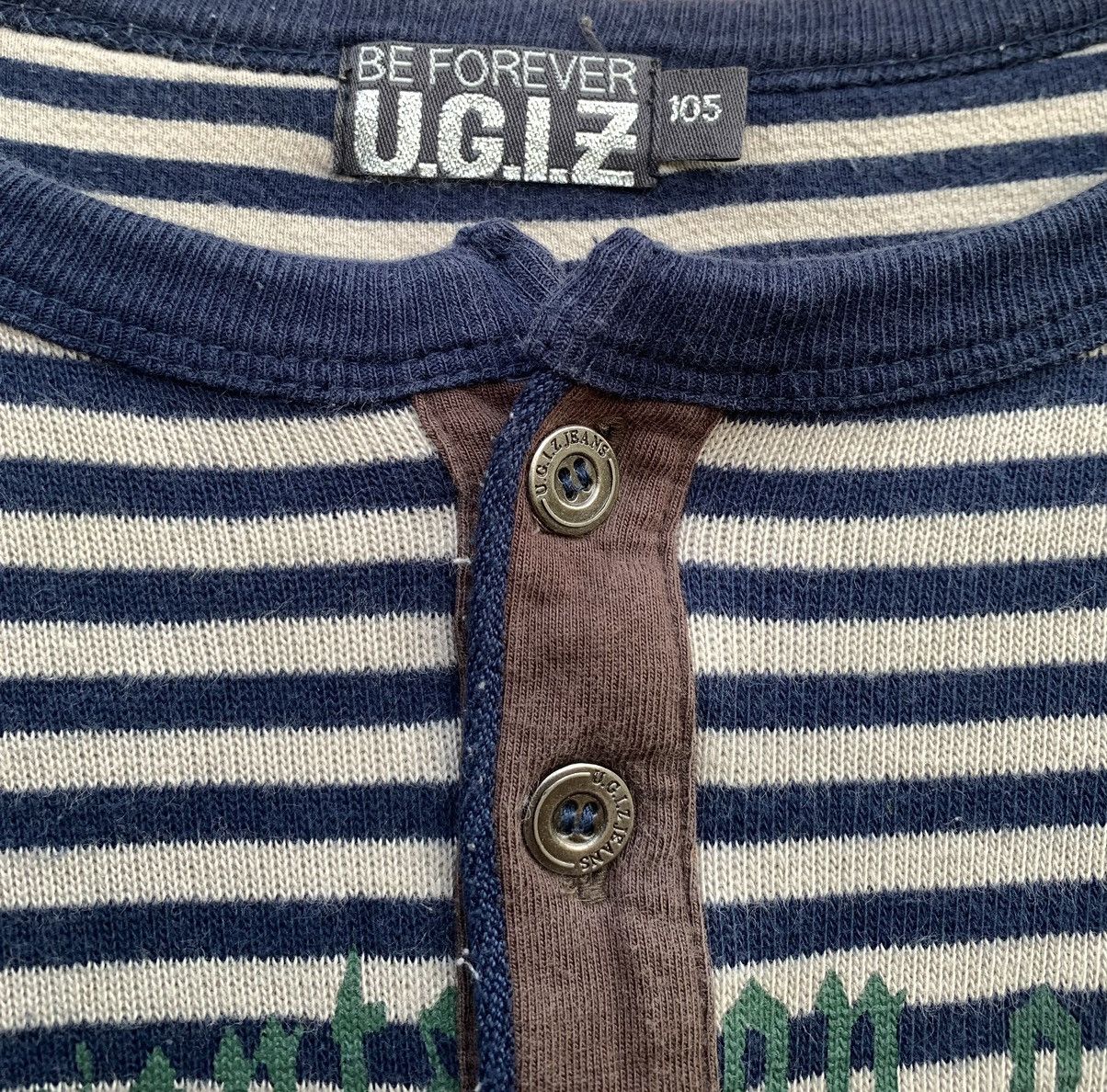 If Six Was Nine × Japanese Brand × Le Grande Bleu (L.G.B.) Ugiz longsleeave tshirt - y2k ifsixwasnine lgb style Size US L / EU 52-54 / 3 - 4 Thumbnail