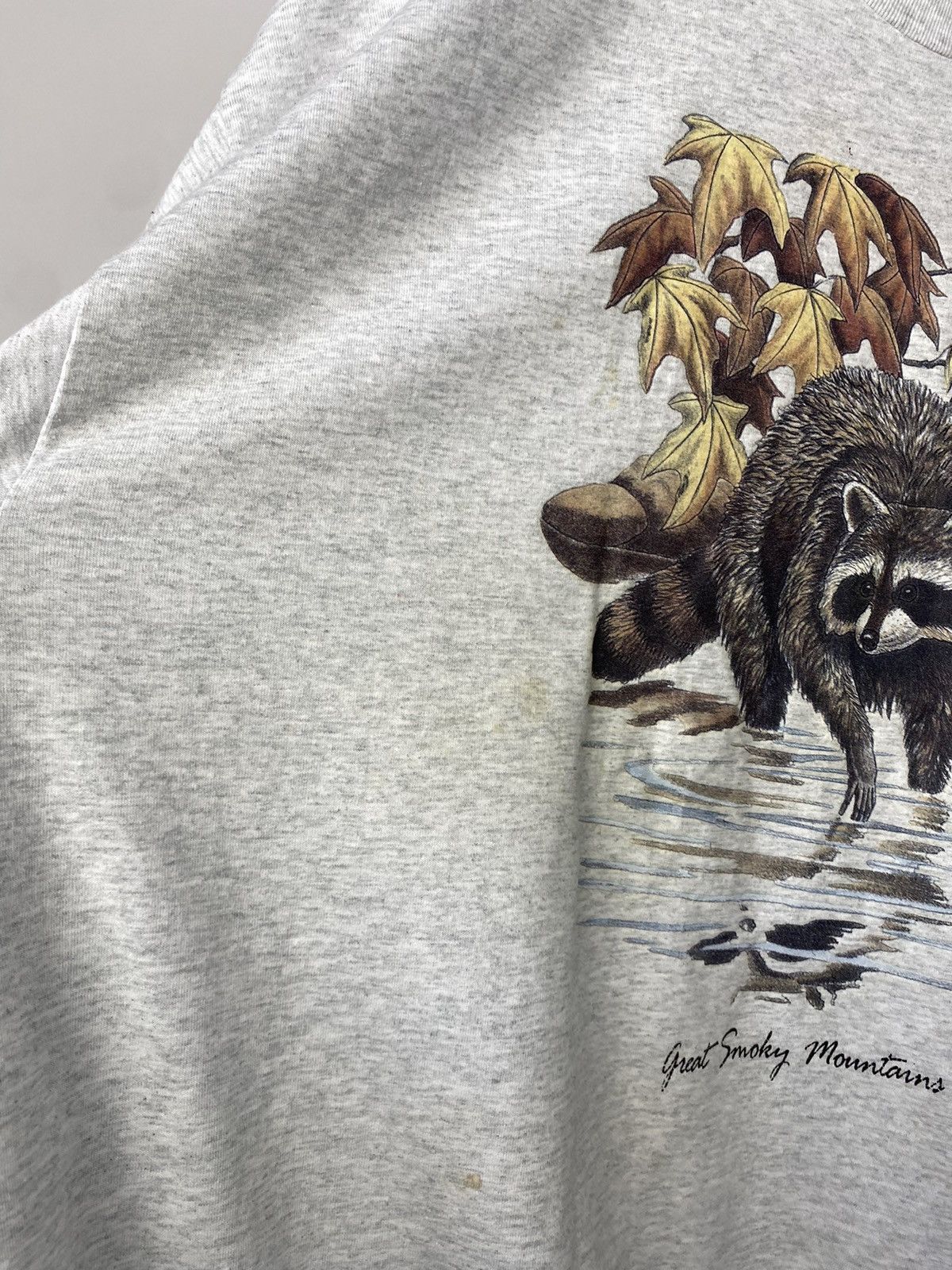 Habitat × Vintage Vintage 90s Vintage Habitat Great Smoky Mountains t shirt Size US XL / EU 56 / 4 - 8 Thumbnail