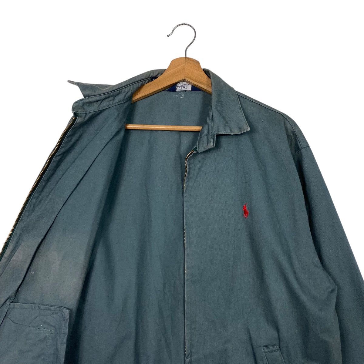 Polo Ralph Lauren Vintage 80s Polo Ralph Lauren Made In Usa Zipper Jacket Size US M / EU 48-50 / 2 - 10 Thumbnail