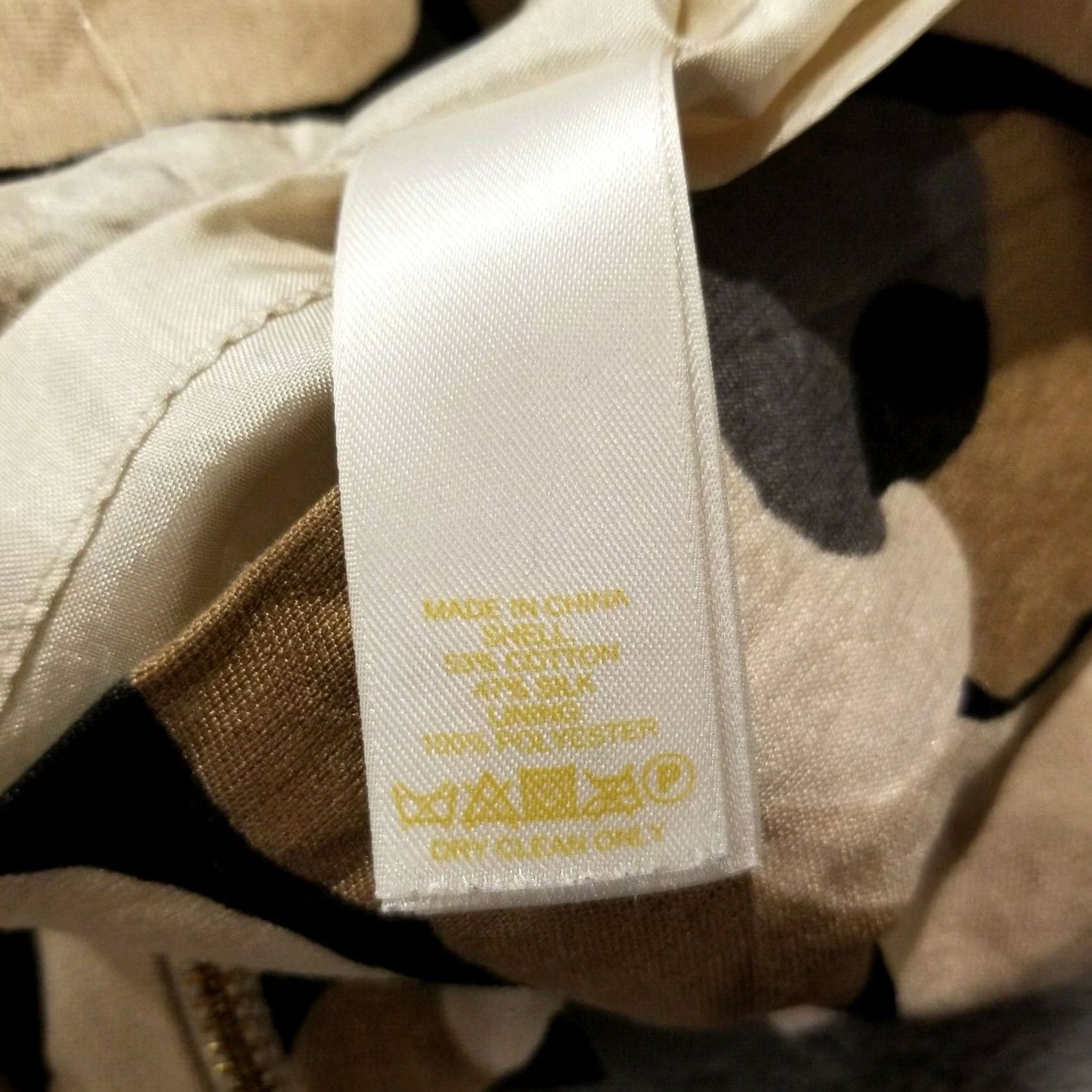 Vintage Kate Spade New York Knee-Length Sleeveless Sheath Dress Brown Size 2 Crew Neck Zip Back Vintage? No Size XS / US 0-2 / IT 36-38 - 6 Thumbnail