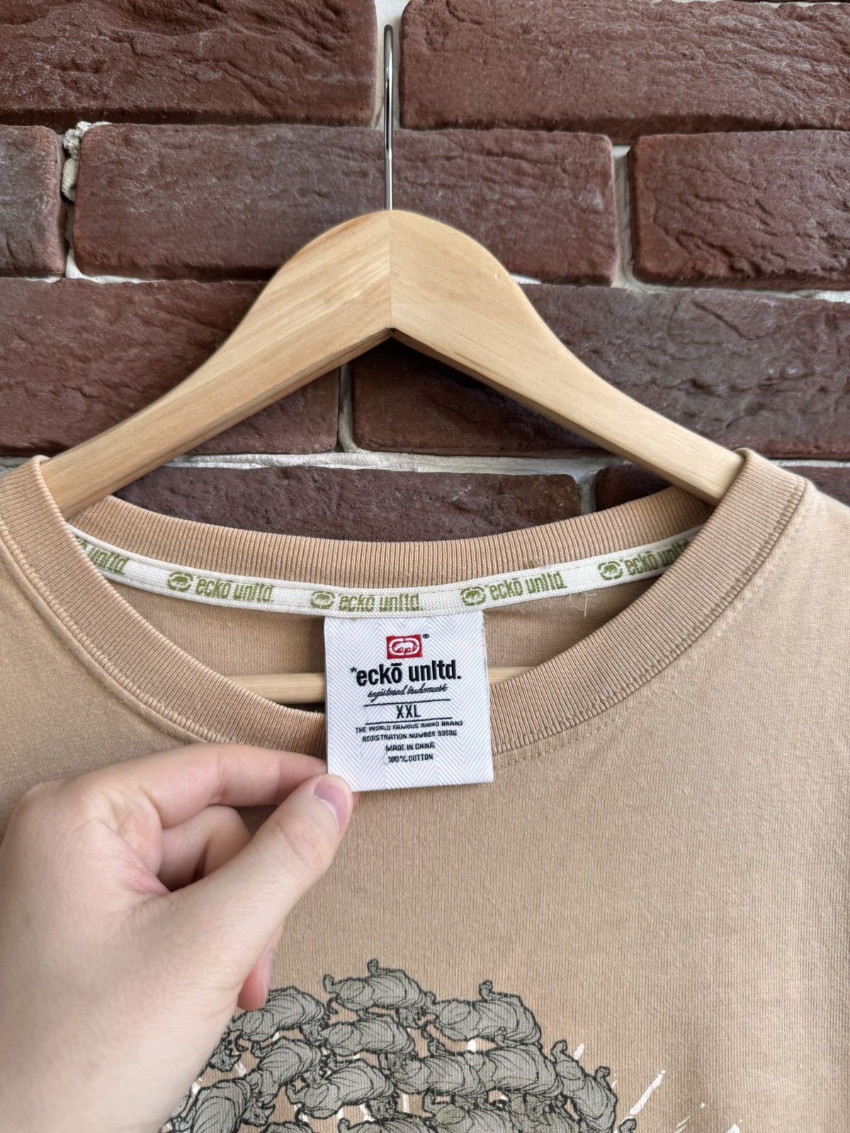 Ecko Unltd. Ecko Unltd Vintage Rap Garden Of Evil Snake Tshirt Streetwea Size US XXL / EU 58 / 5 - 4 Thumbnail