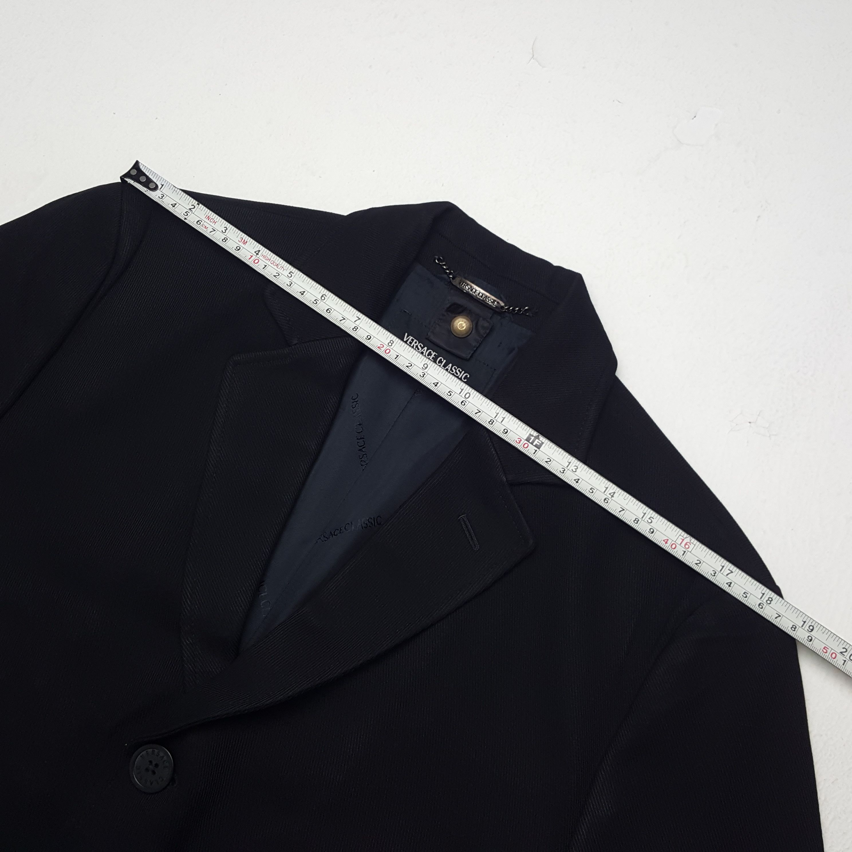 Versace × Vintage Vintage Versace Classic Italian Brand Trench Jacket Size US M / EU 48-50 / 2 - 6 Thumbnail