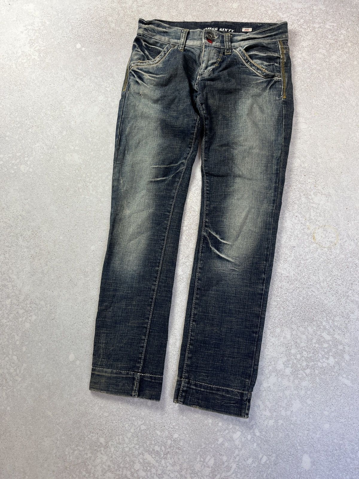 Miss Sixty Miss Sixty ALT “Binky” Denim Jeans Y2K Drip Hype Size 26 Size 26" / US 2 / IT 38 - 1 Thumbnail
