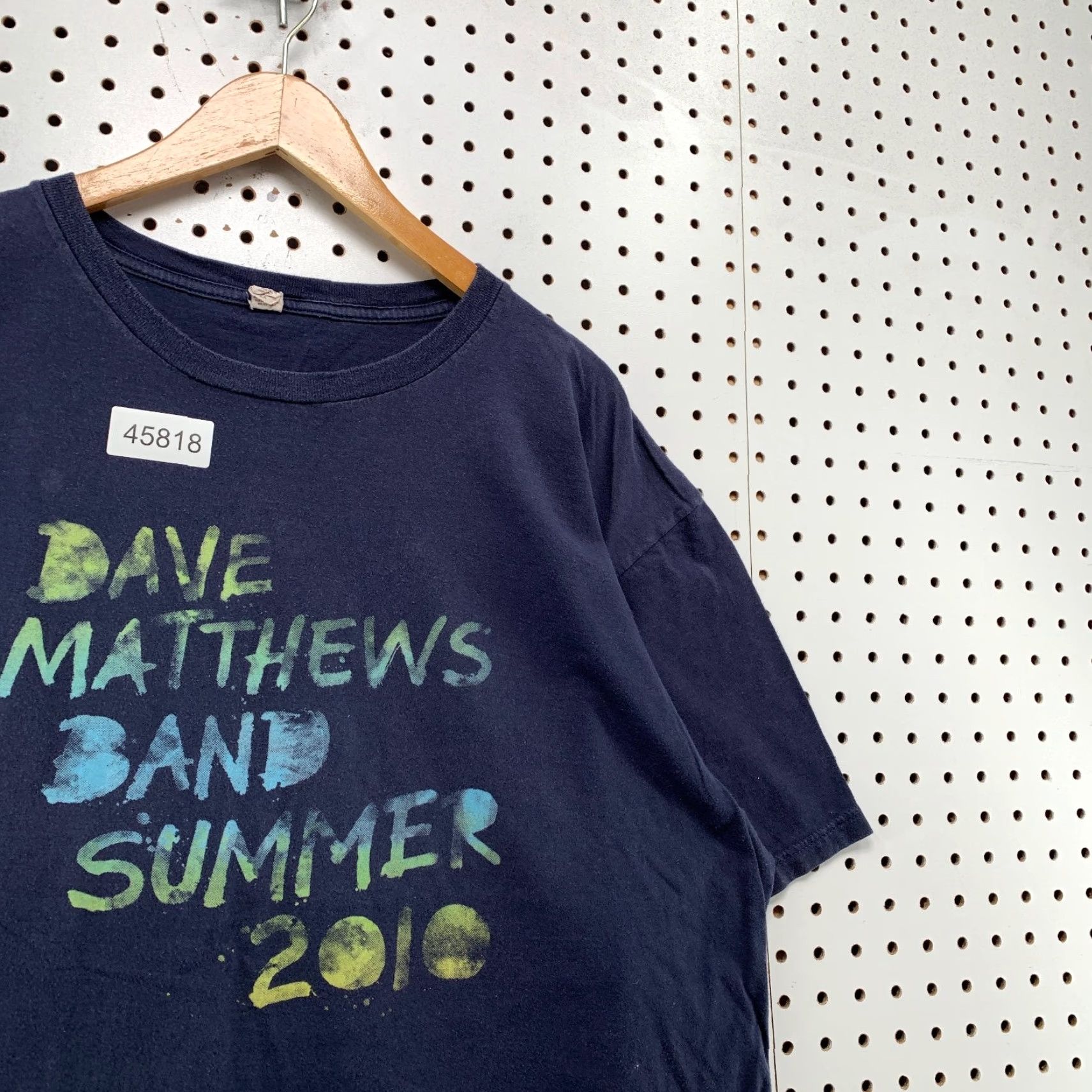 Anvil Dave Matthews Band T Shirt Mens 2XL Blue Summer 2010 Tour Music Concert Size US XXL / EU 58 / 5 - 7 Thumbnail
