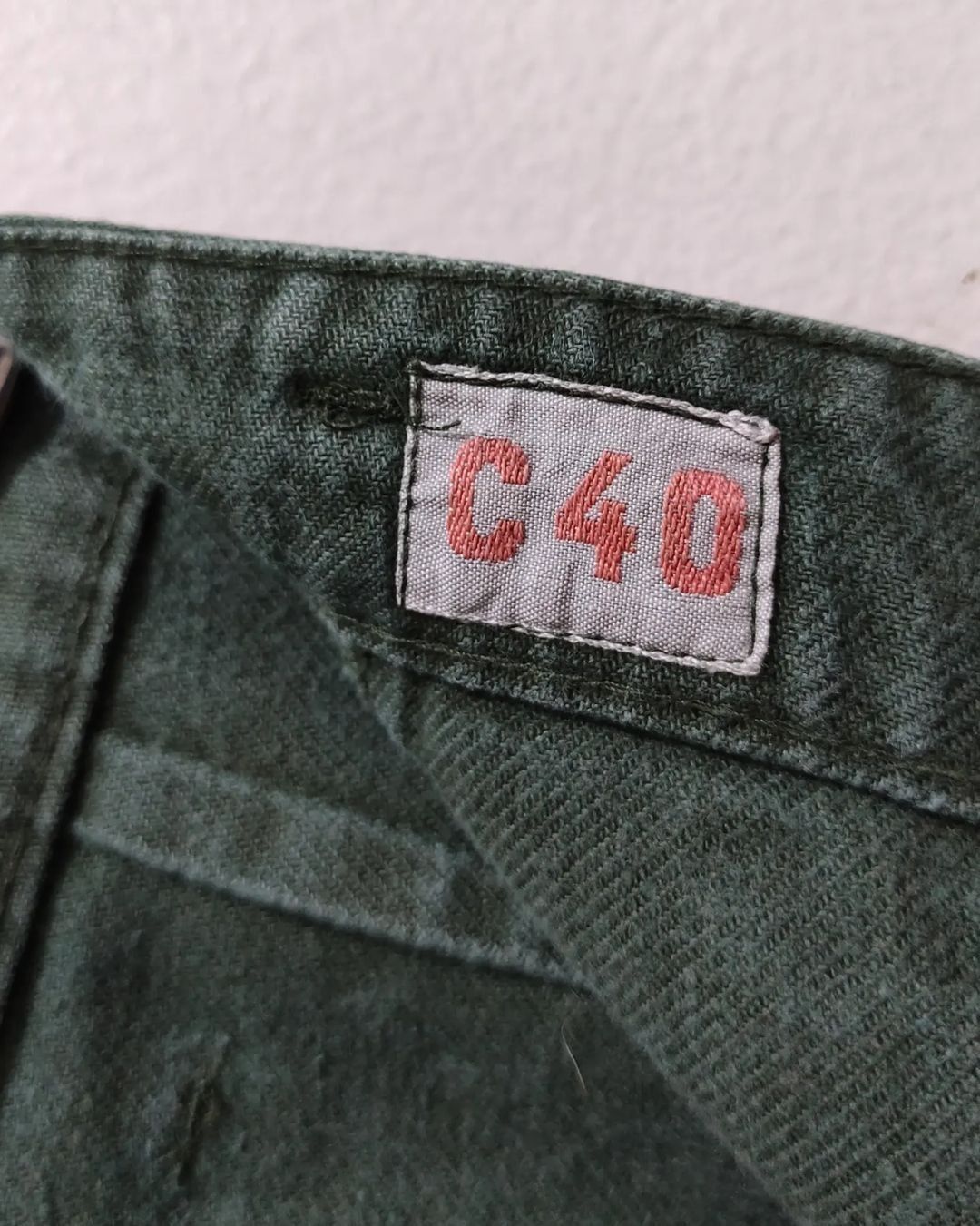 Vintage Swedish Army 70s Vintage C40 Utility Pants Size US 30 / EU 46 - 9 Thumbnail