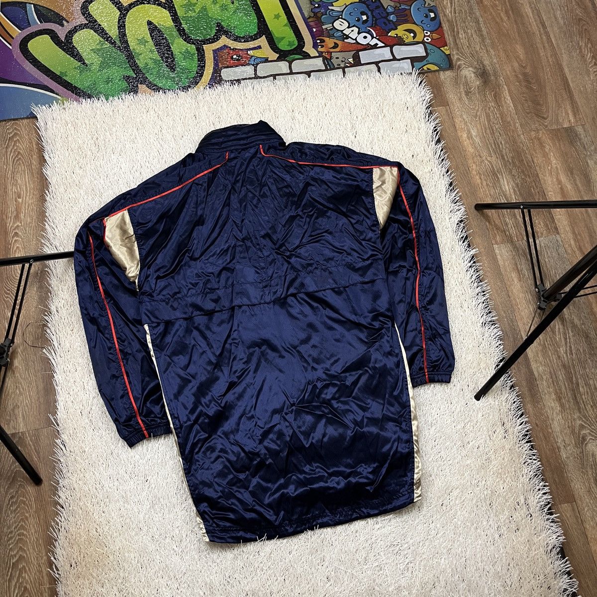 Nike RARE Nike TEAM FC Arsenal Football Soccer Jacket vintage Size US XXL / EU 58 / 5 - 2 Thumbnail