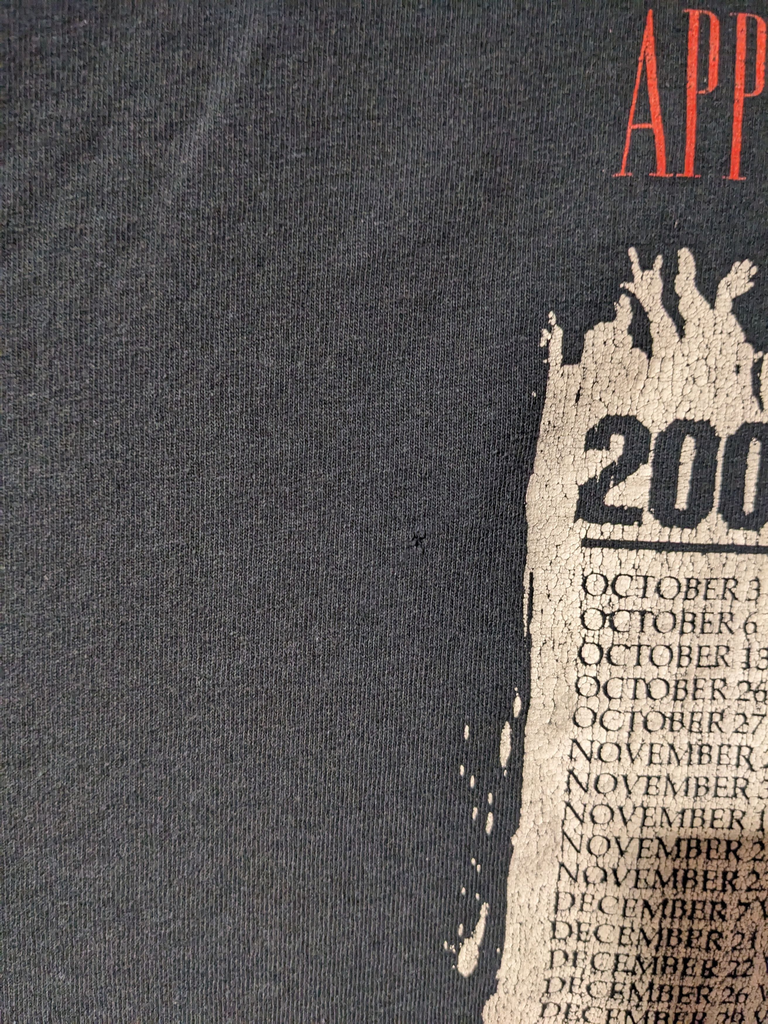 Vintage Vintage 2007 Broken' Noses Dennis Bonvie Appetite T-Shirt Size US XL / EU 56 / 4 - 3 Thumbnail