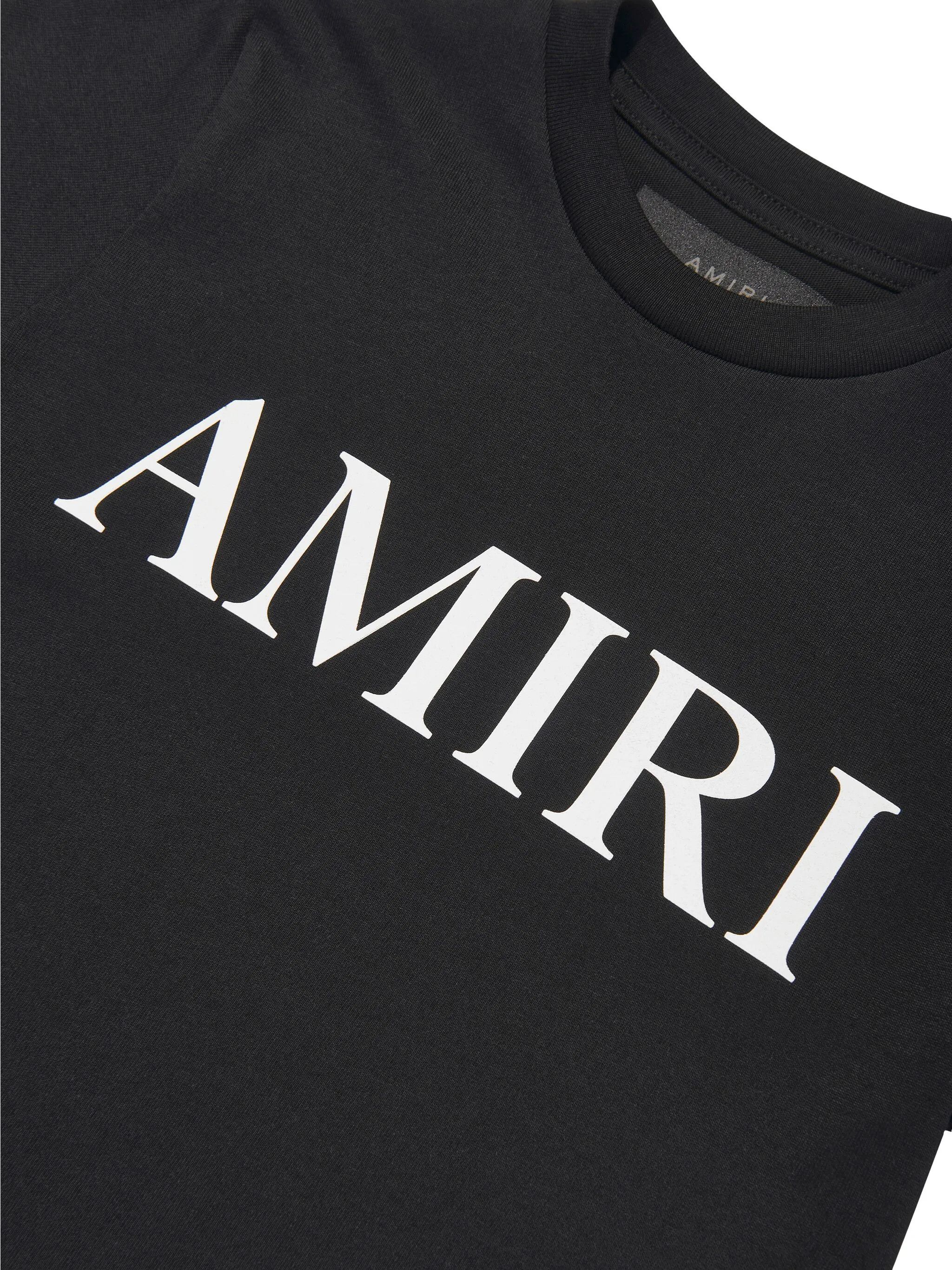 Amiri oc11z0325 KIDS Core Logo T-Shirt in Black Size US XXS / EU 40 - 3 Thumbnail