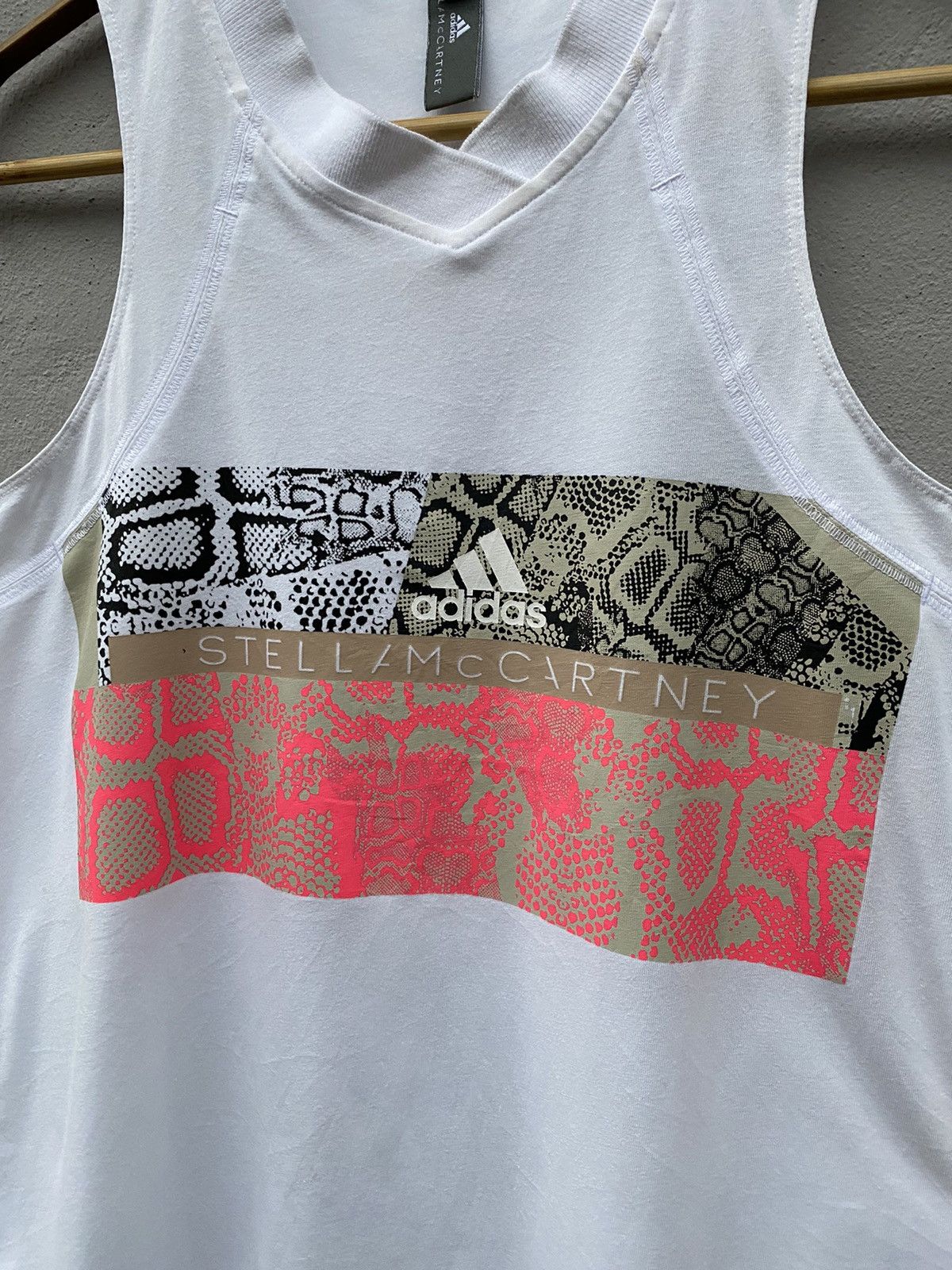 Adidas × Stella McCartney 2020 Adidas x Stella McCartney Snake Skins Tanktop Size M / US 6-8 / IT 42-44 - 2 Thumbnail