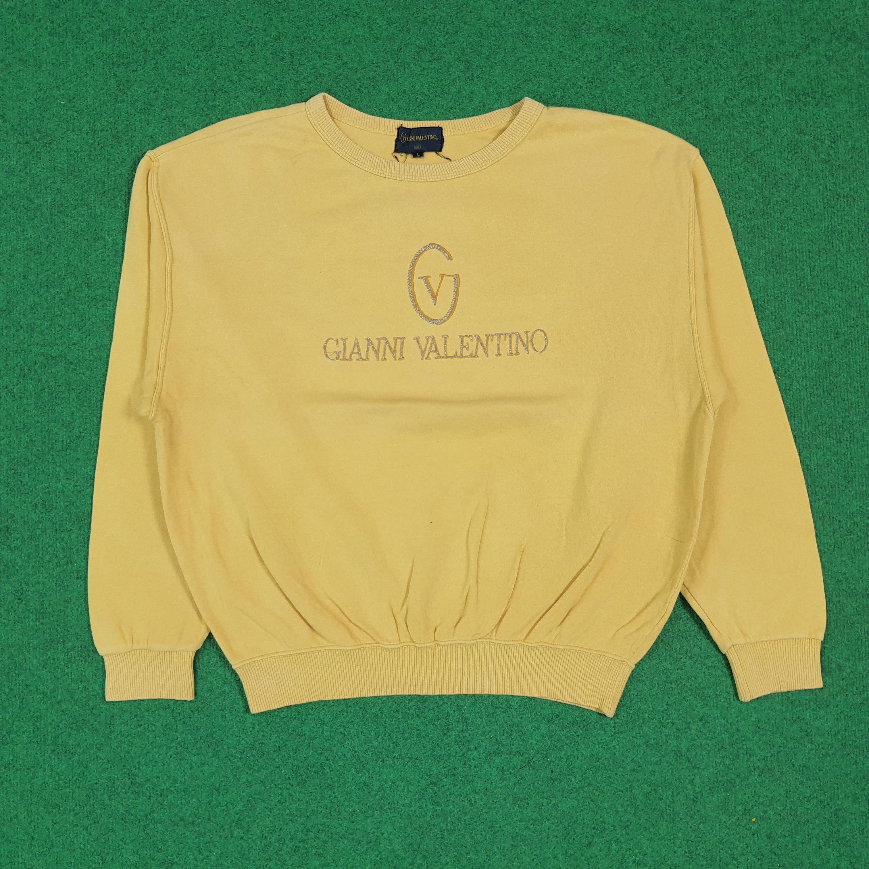Gianni Valentino Vintage Gianni Valentino Italy Sweatshirt C286N7 Size US M / EU 48-50 / 2 - 1 Thumbnail