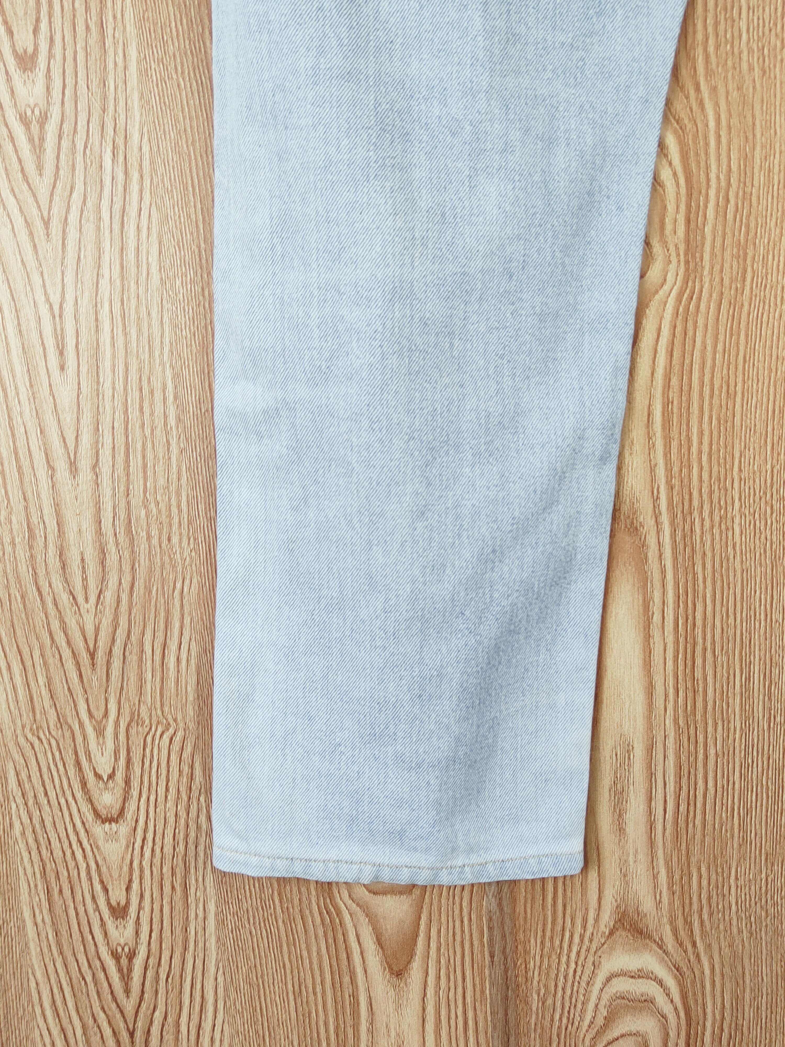 GU GU japan Blue Distressed Ripped Jeans #W630 Size US 33 - 9 Thumbnail