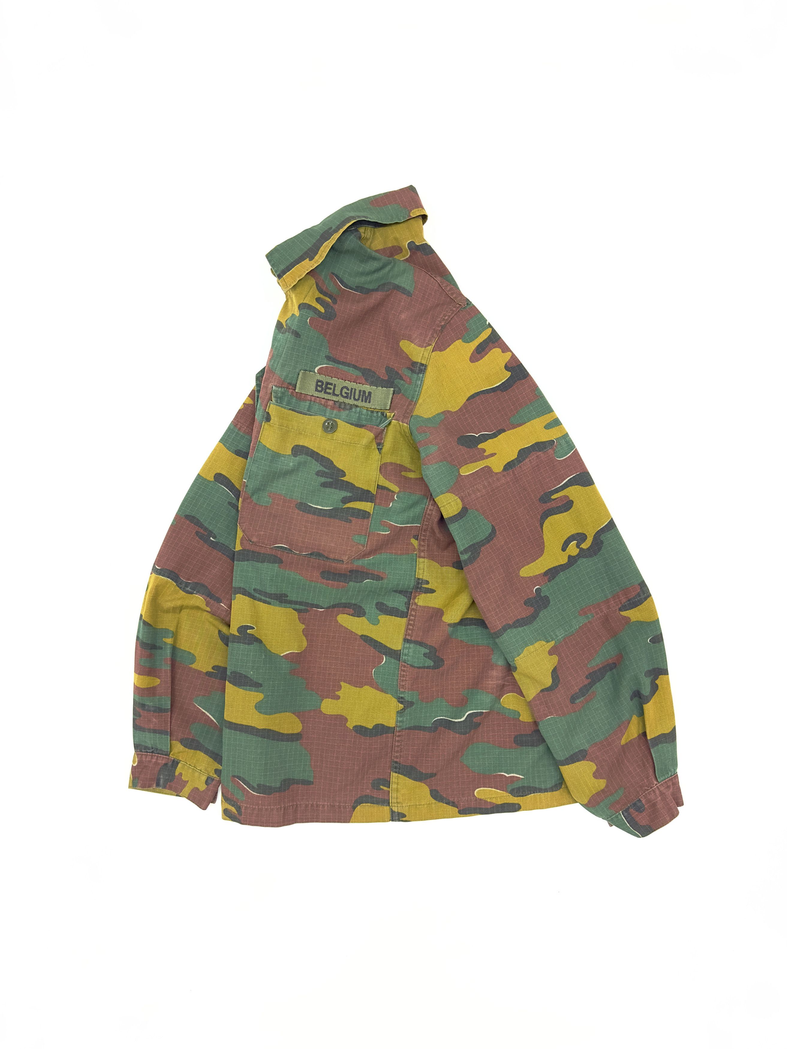 Other Belgium Camo OverShirt Button Jacket 1980s Size US M / EU 48-50 / 2 - 1 Thumbnail