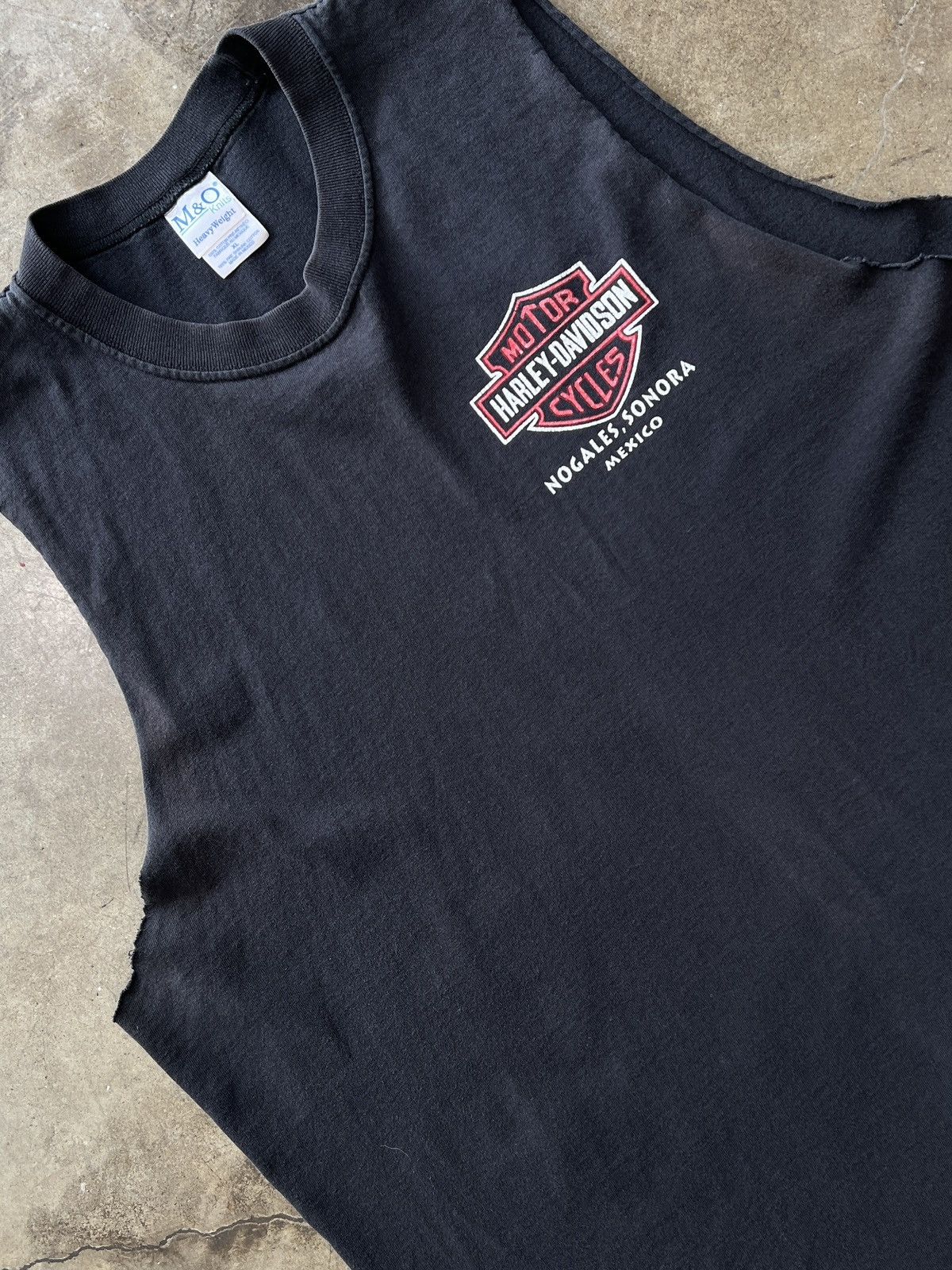Harley Davidson × Vintage Vintage Harley Davidson Fire Eagle Mexico Cut Sleeve Tee XL Size US XL / EU 56 / 4 - 4 Thumbnail