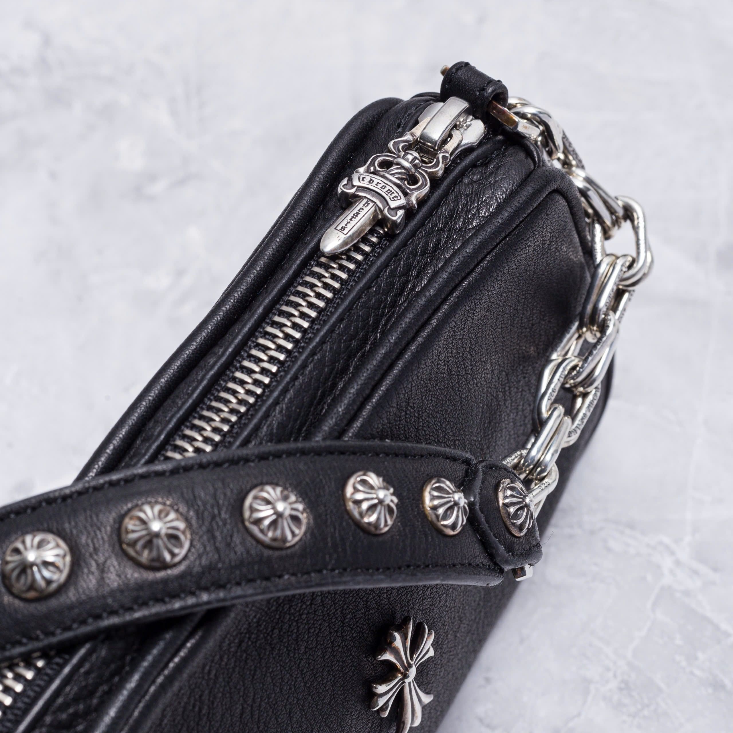 Chrome Hearts RARE CHROME HEARTS Pulp Bag BLACK Size ONE SIZE - 9 Thumbnail