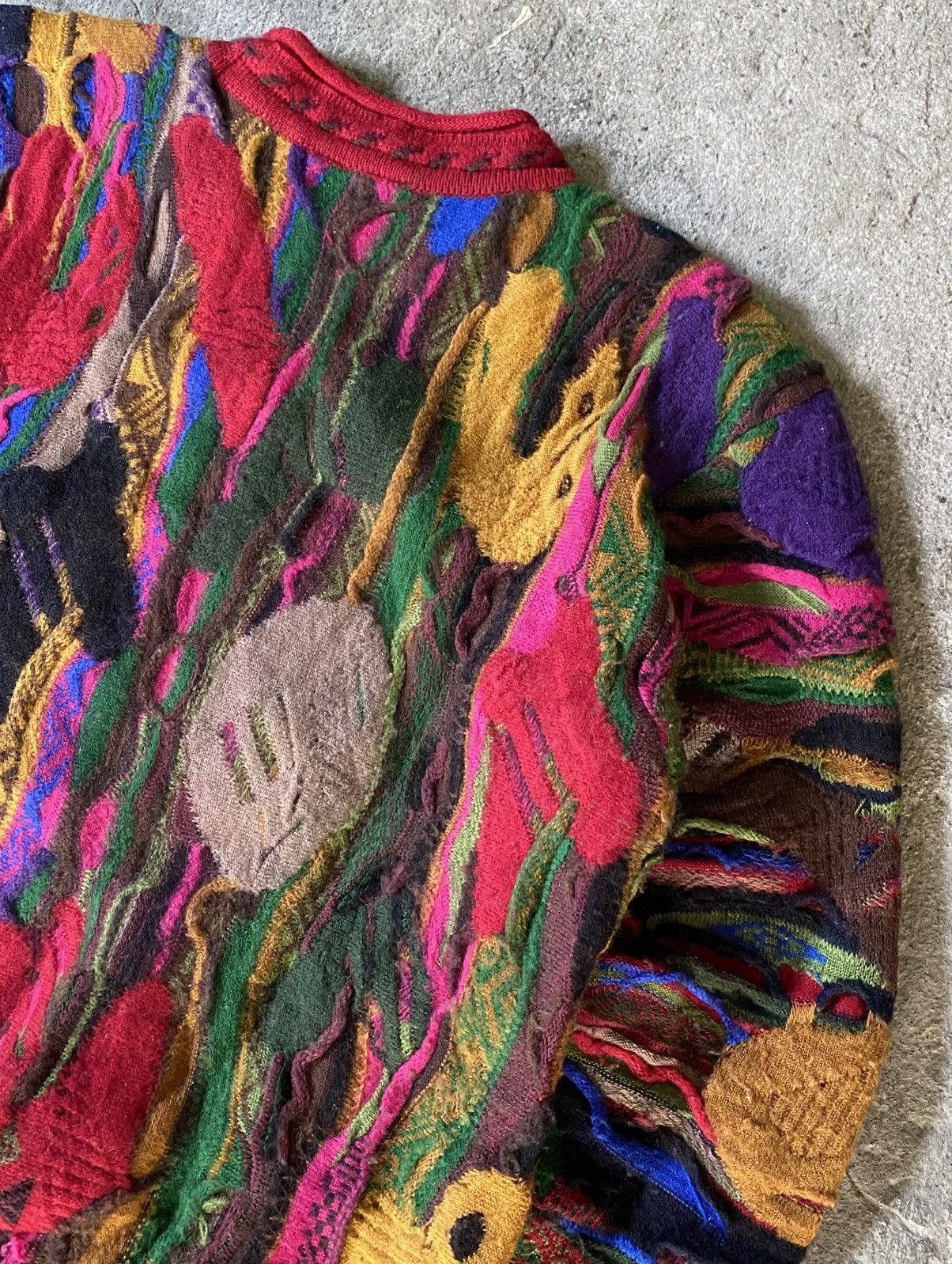 Coogi Coogi - 3D Wool Sweater Size US S / EU 44-46 / 1 - 9 Thumbnail