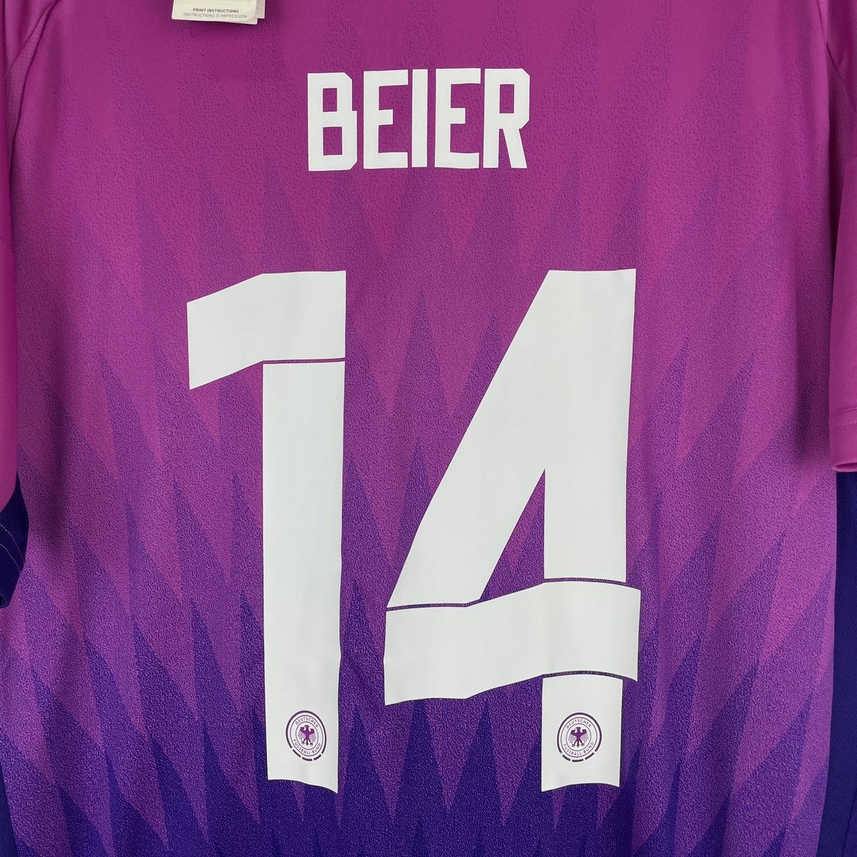 Adidas Germany Maximilian Beier Adidas Pink Jersey Euro 2024 sz XL Size US XL / EU 56 / 4 - 7 Thumbnail