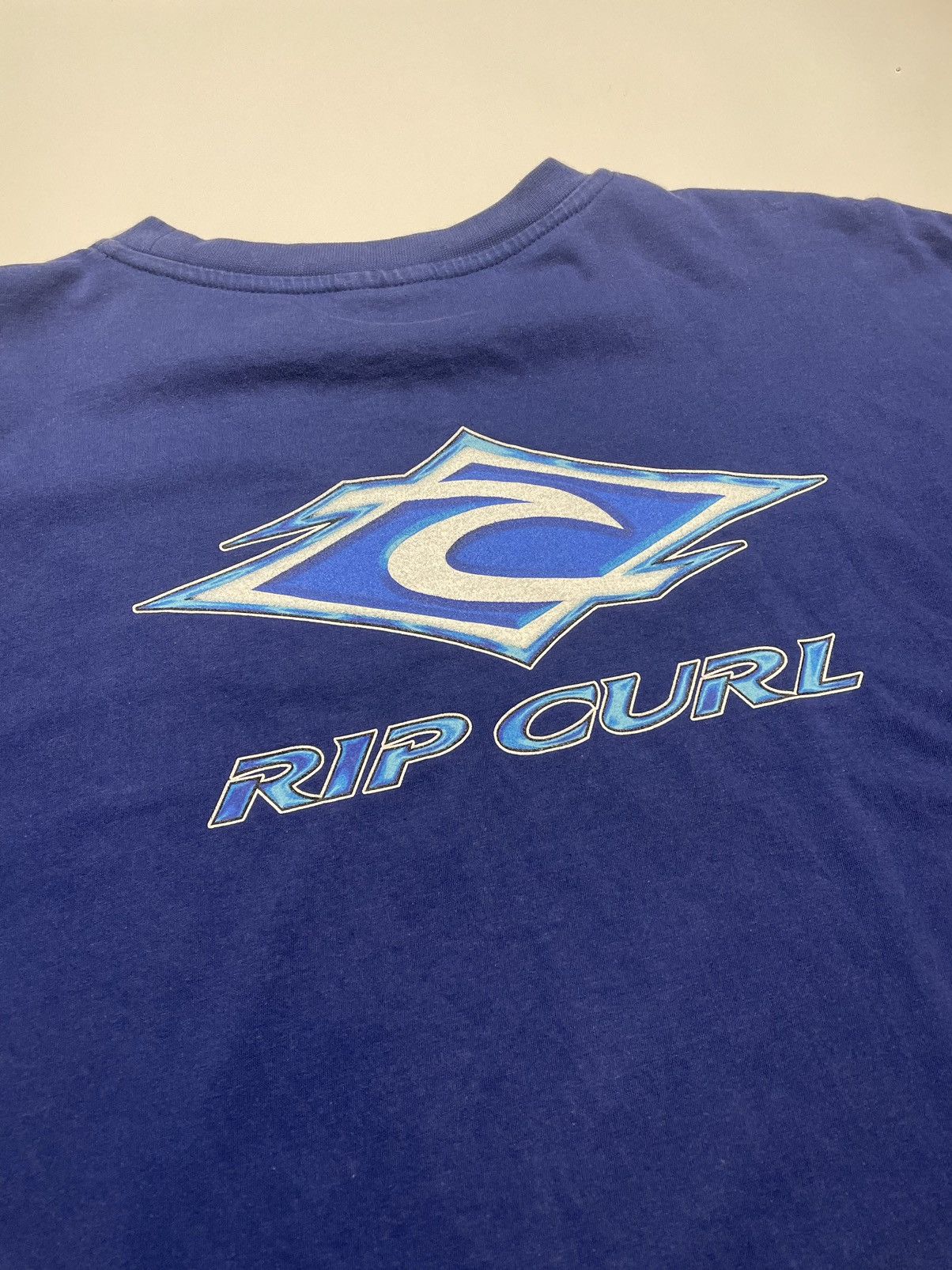 Rip Curl × Vintage Vintage Rip Curl blue T-Shirt Size US L / EU 52-54 / 3 - 3 Thumbnail