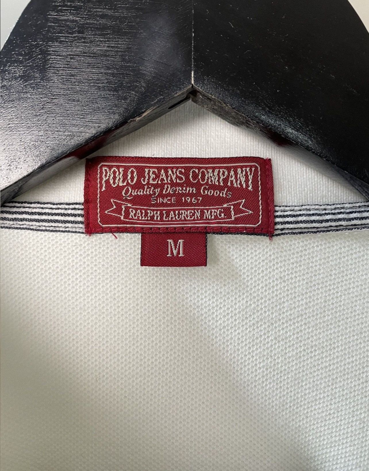 Polo Ralph Lauren Vintage y2k Ralph Lauren New York White Polo Tee RRL Shirt Size US M / EU 48-50 / 2 - 9 Thumbnail
