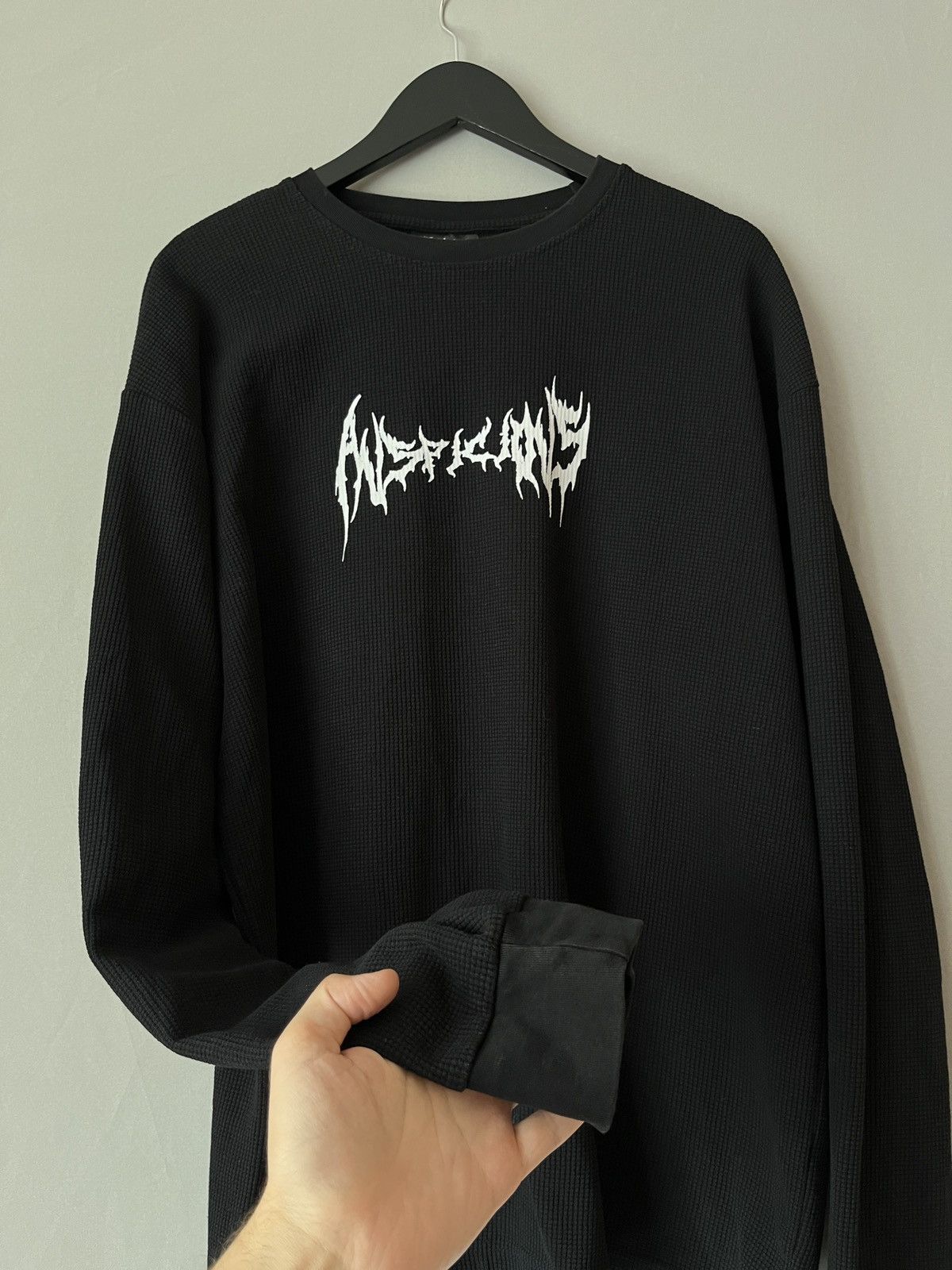 Other Auspicious blvrd Arachnid Spider Print Waffle Long Sleeve Size US XXL / EU 58 / 5 - 5 Thumbnail
