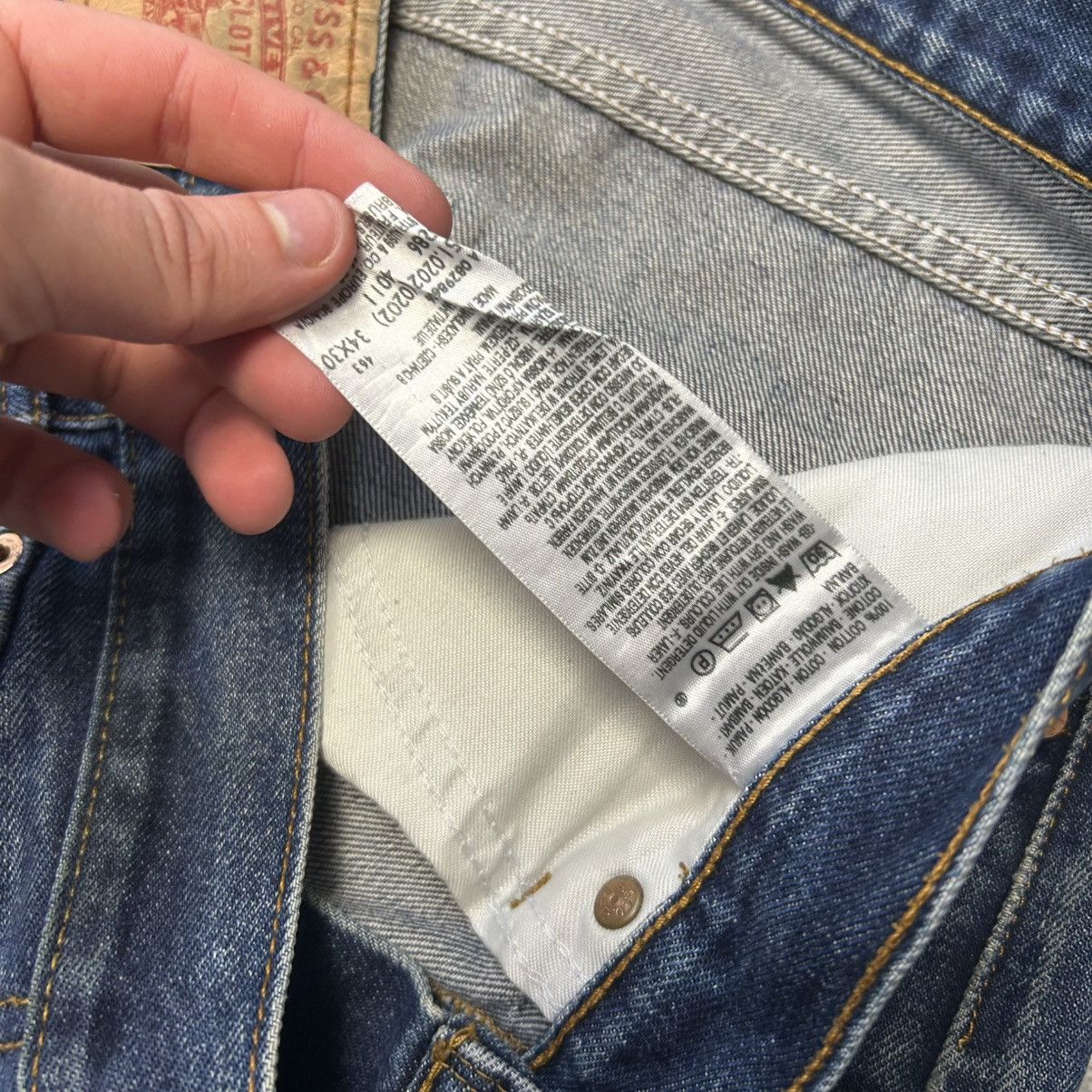 Levi's Vintage Clothing Vintage Levis 751 Baggy Blue Denim Streetwear jeans Size US 34 / EU 50 - 13 Thumbnail