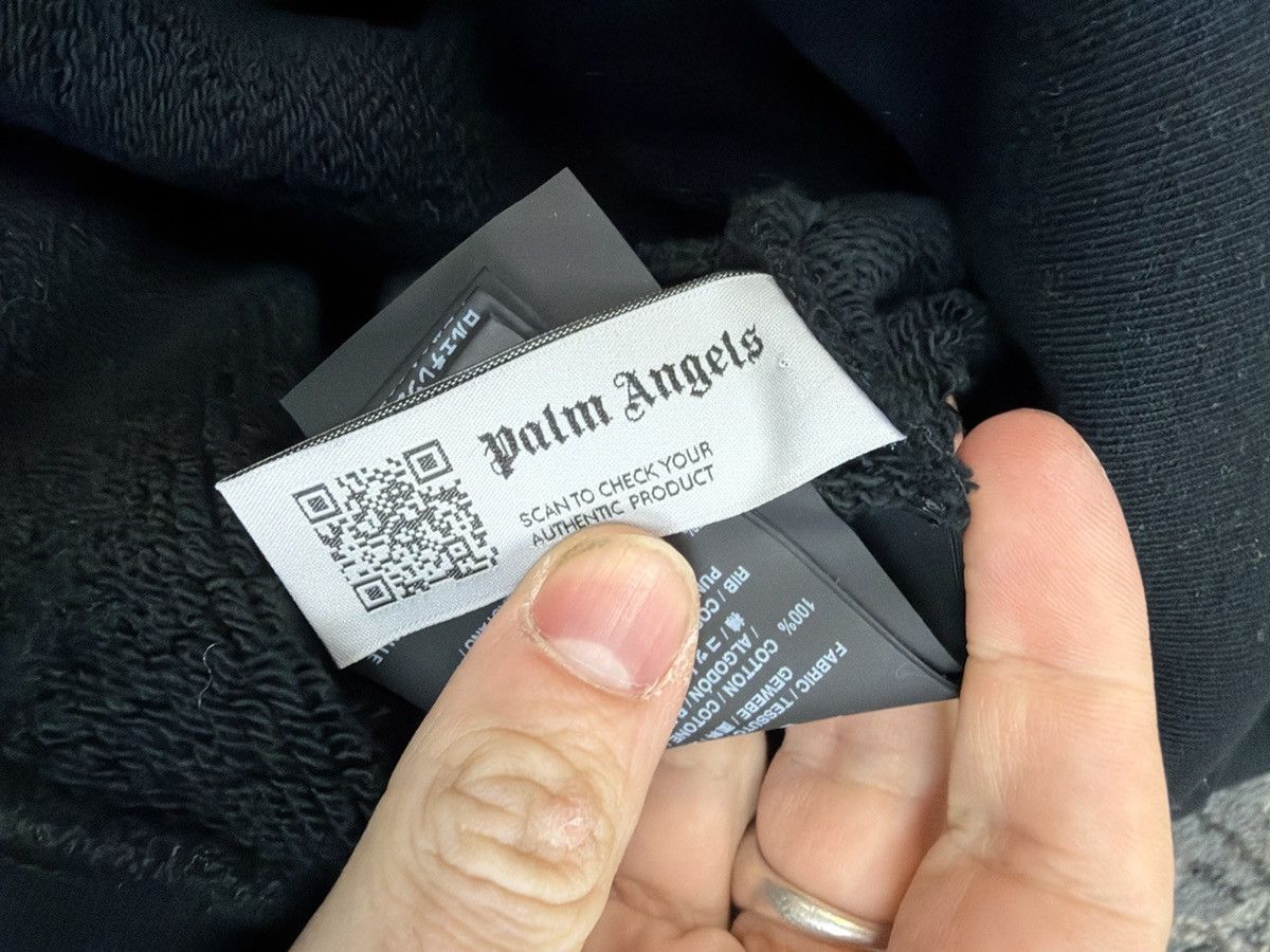 Palm Angels Palm angels script logo hoodie black Size US L / EU 52-54 / 3 - 7 Thumbnail
