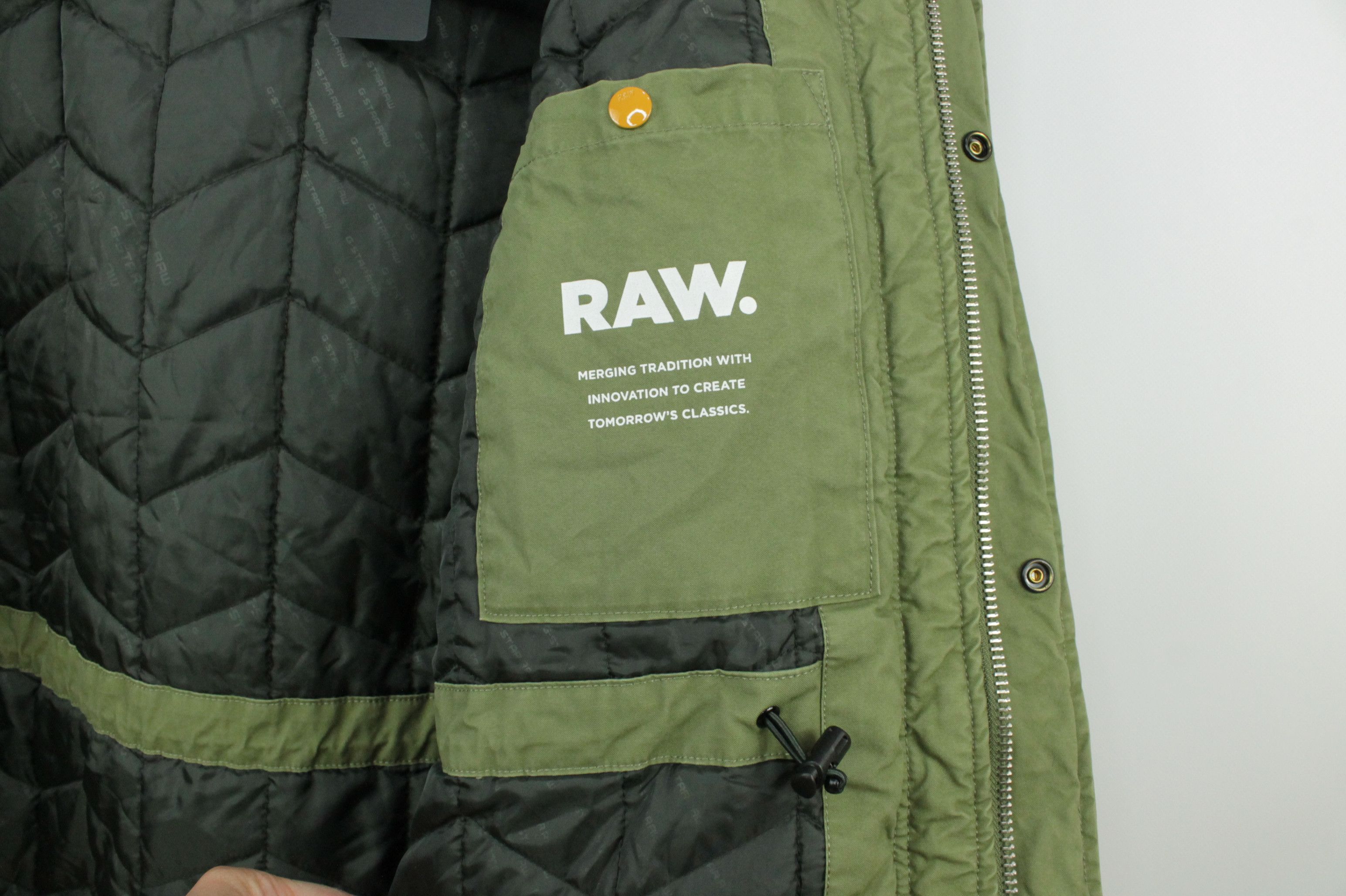 G-Star G-Star Raw Vodan Padden Hooded Sage Jacket Men's Size US XL / EU 56 / 4 - 13 Thumbnail