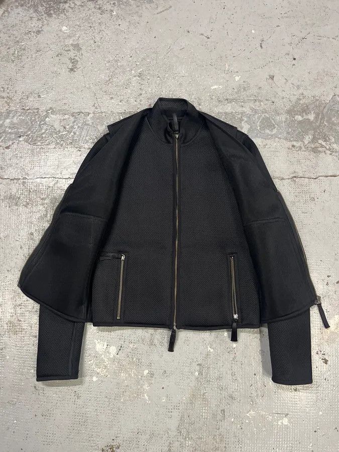 Helmut Lang Helmut Lang Jacket & Vest Black Biker Combo Size US S / EU 44-46 / 1 - 9 Thumbnail